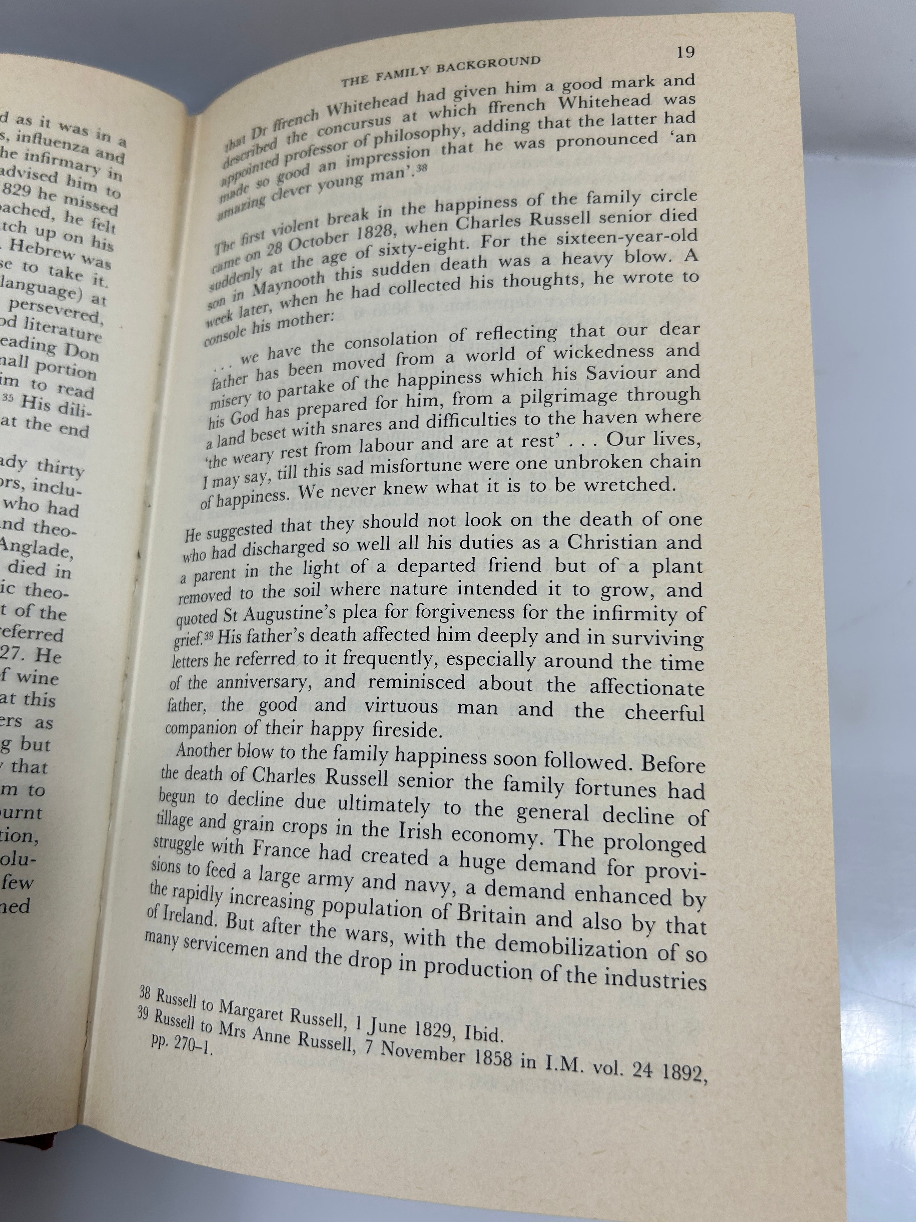 Dr Russell of Maynooth by Ambrose Macaulay 1983 Signed/Inscribed HC DJ