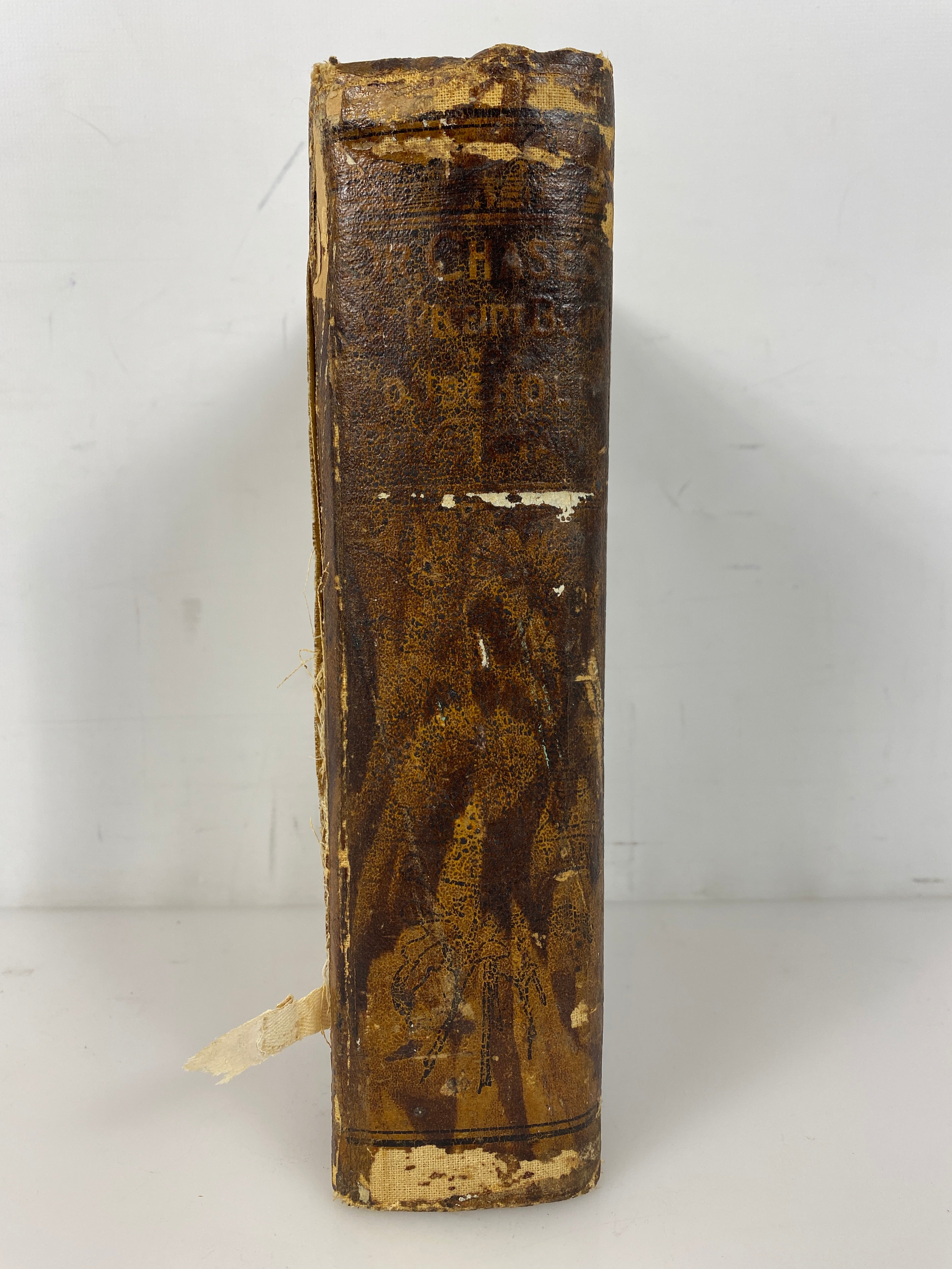 Dr. Chase's Last Receipt Book & Household Physician 1906 Antique HC