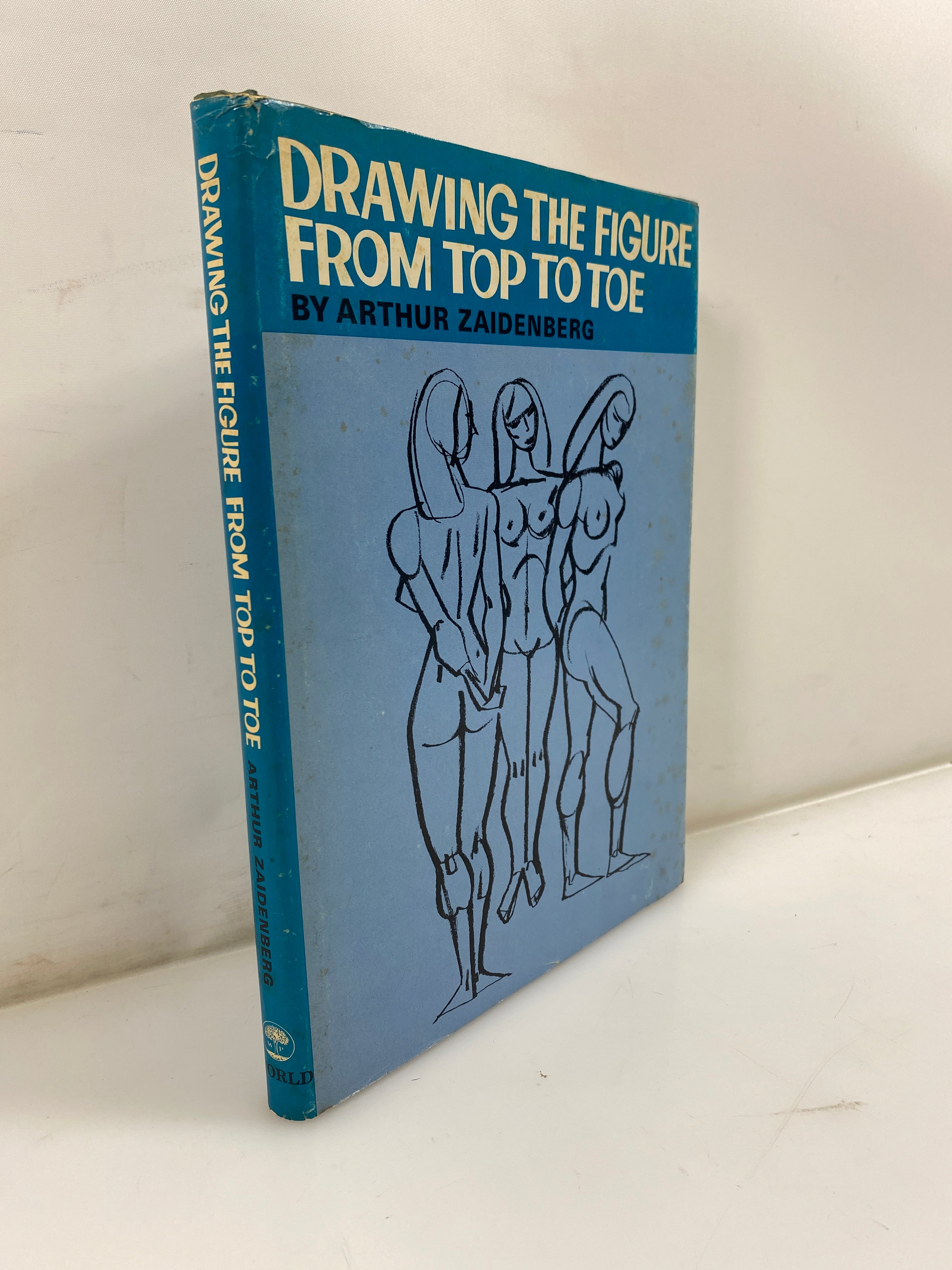 Drawing the Figure from Top to Toe Zaidenberg 1st Ed. 1966 HCDJ