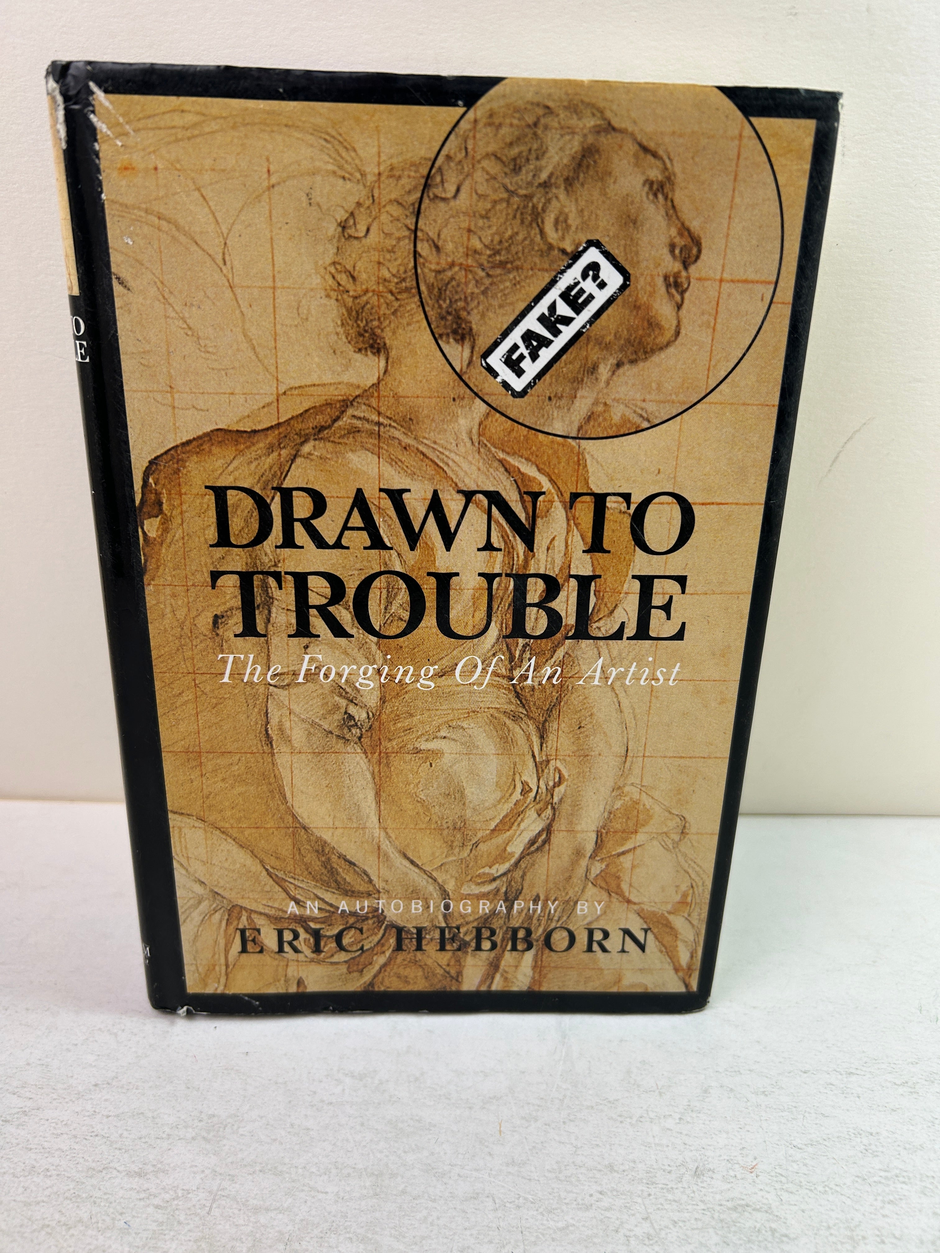 Drawn to Trouble by Eric Hebborn 1991 Mainstream Pub HCDJ