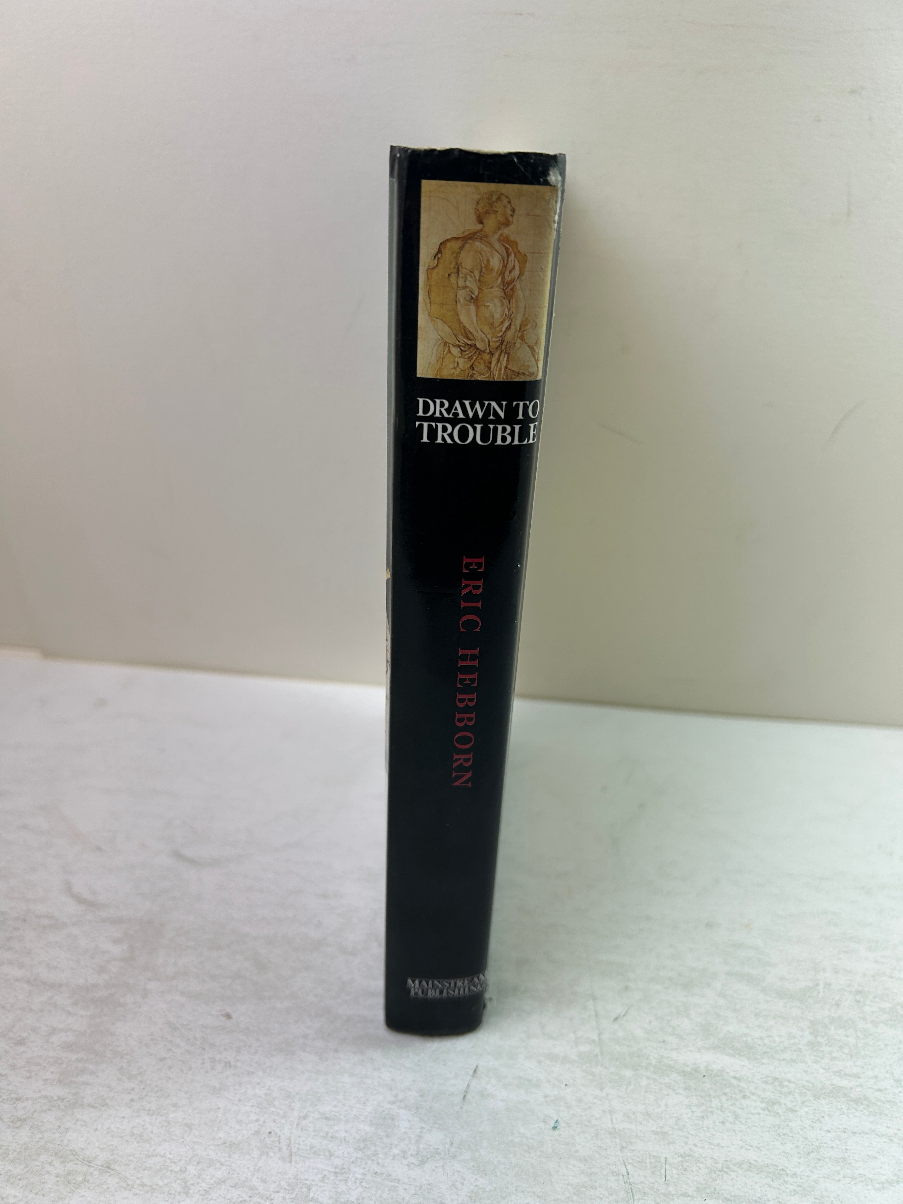 Drawn to Trouble by Eric Hebborn 1991 Mainstream Pub HCDJ