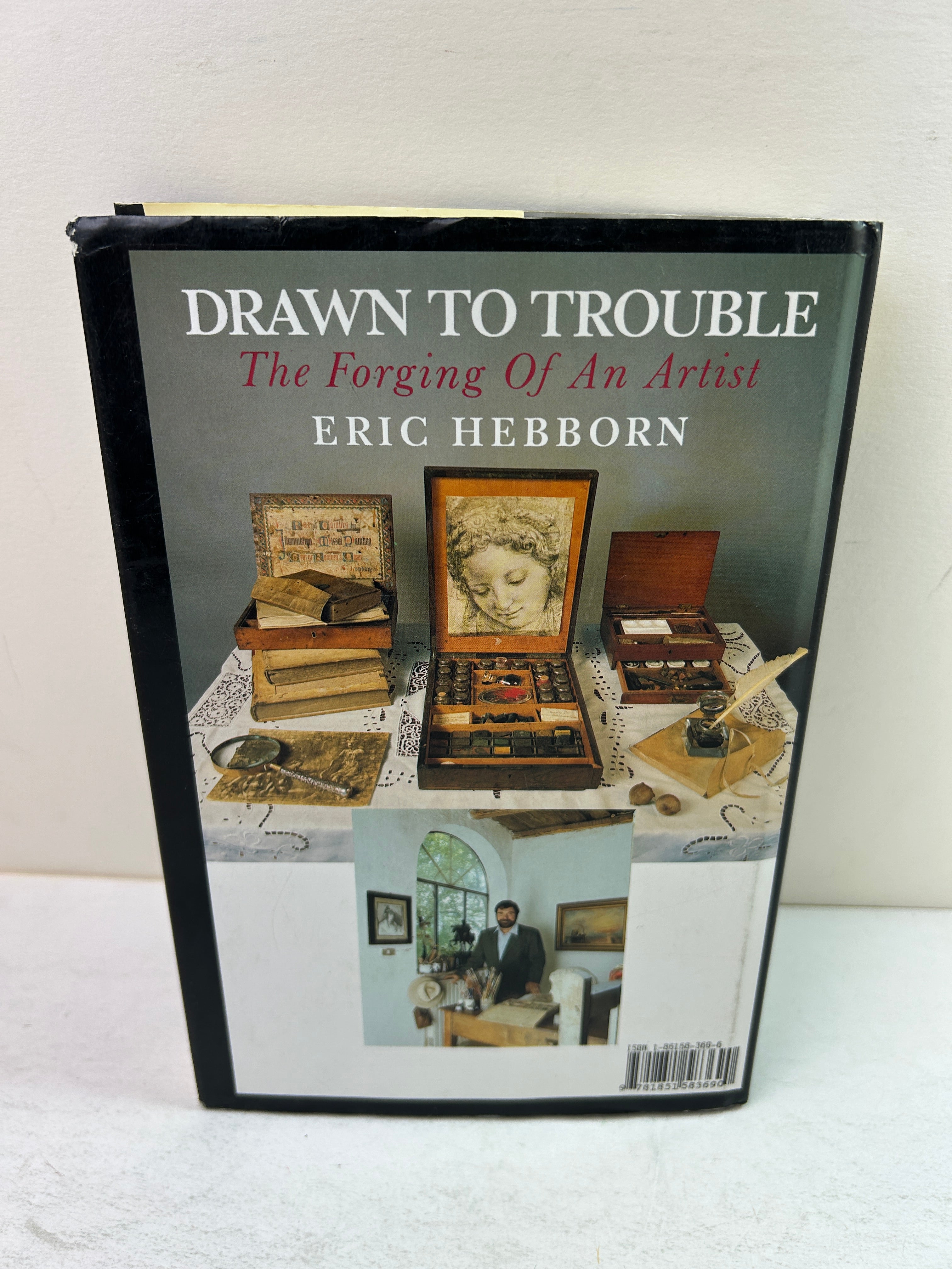 Drawn to Trouble by Eric Hebborn 1991 Mainstream Pub HCDJ