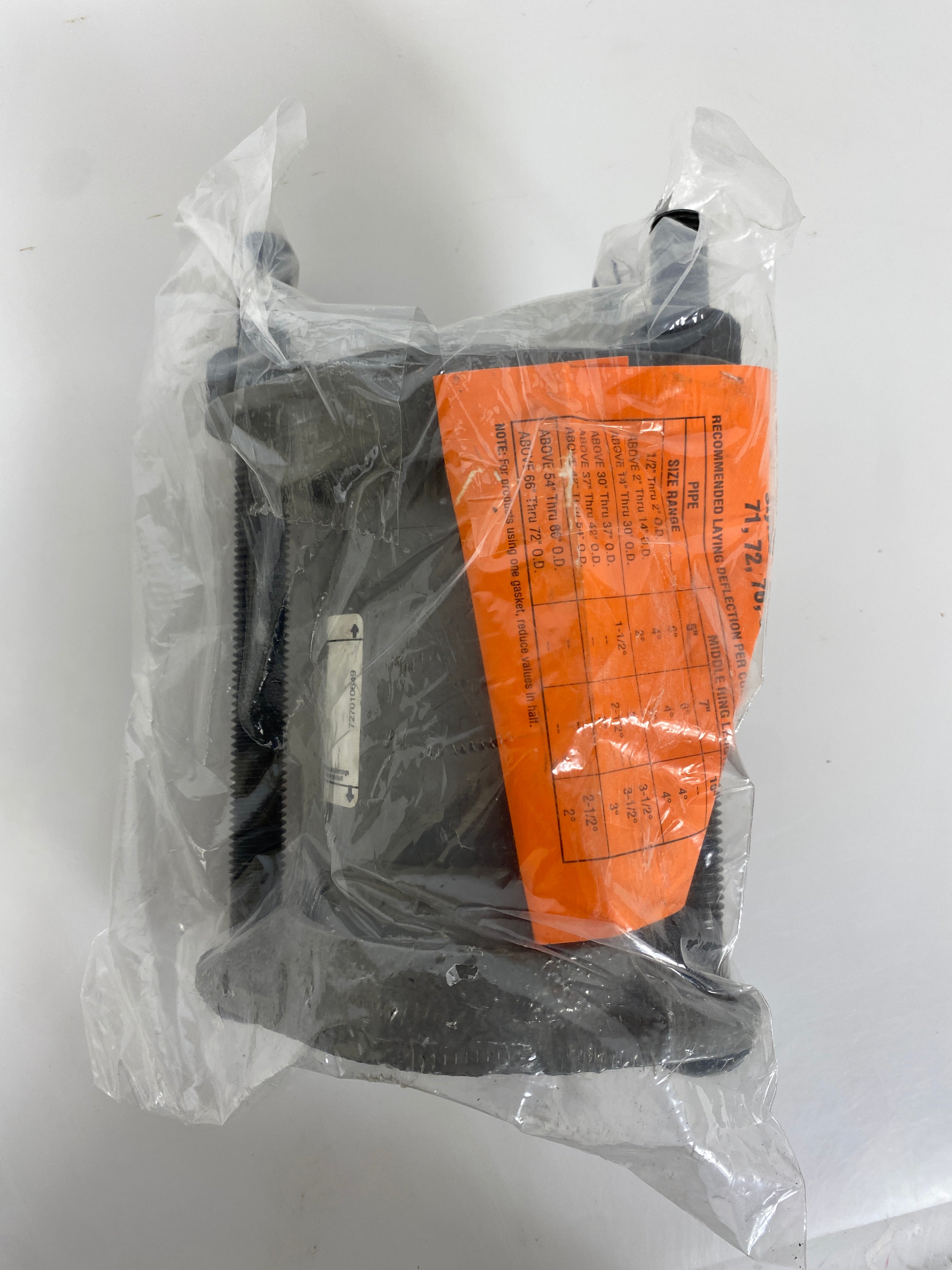 Dressor Coupling F-2" Style 38 Seal Only Coupling