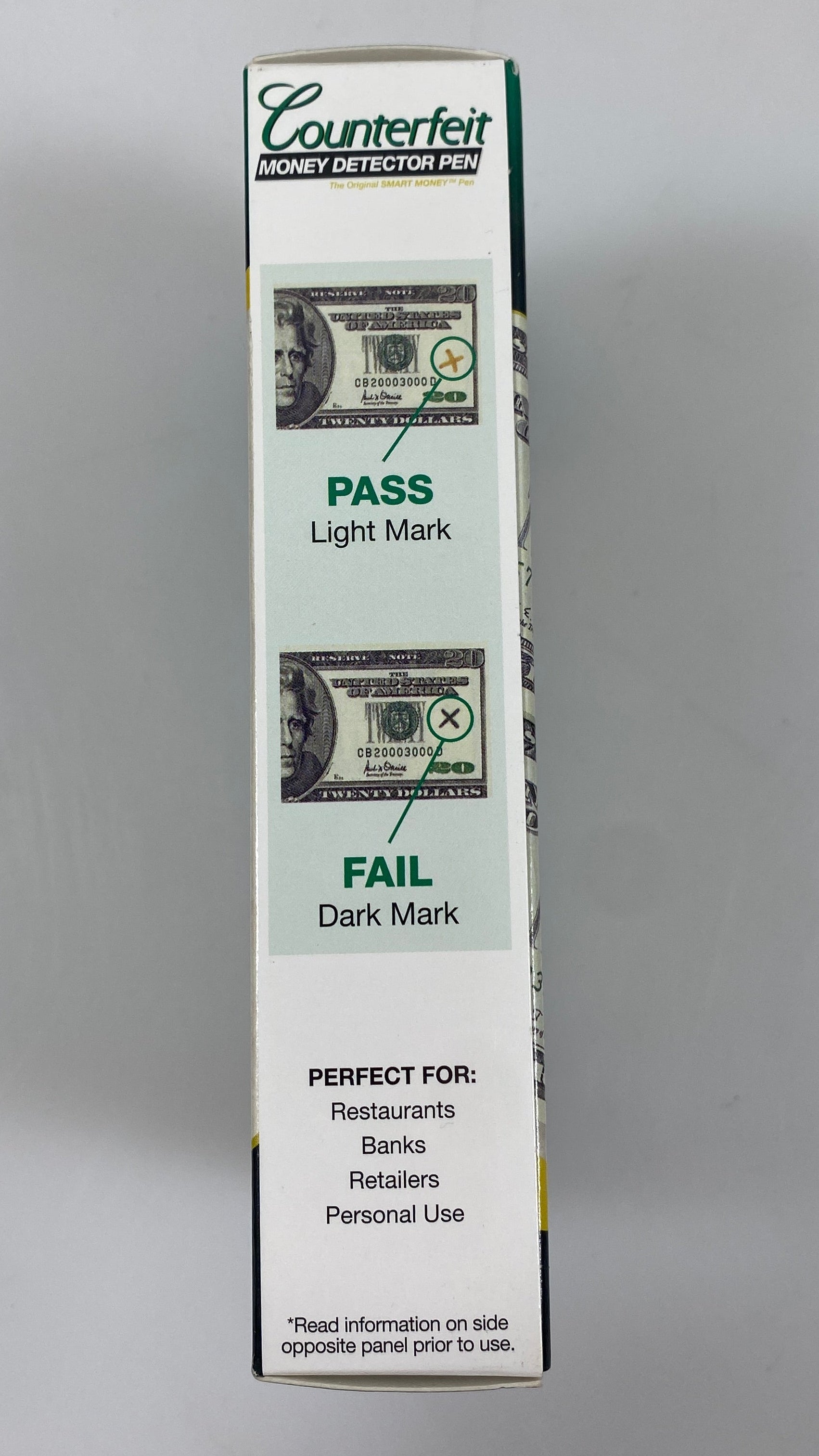 Dri-Mark #351R Counterfeit Money Detector Pen 10 Pack *New*