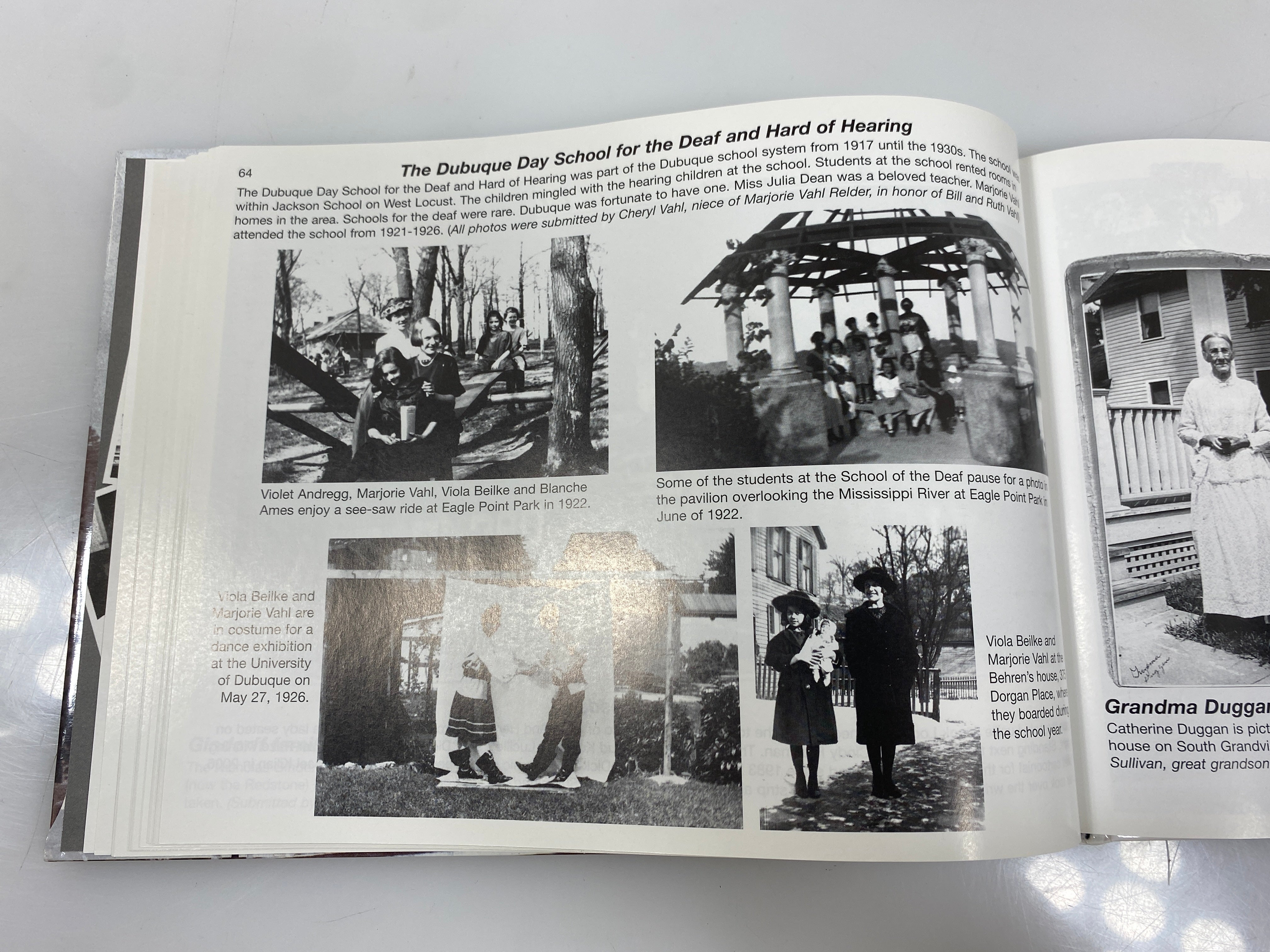 Dubuque the Birthplace of Iowa Vol V 2007 Telegraph Herald Inscribed HC