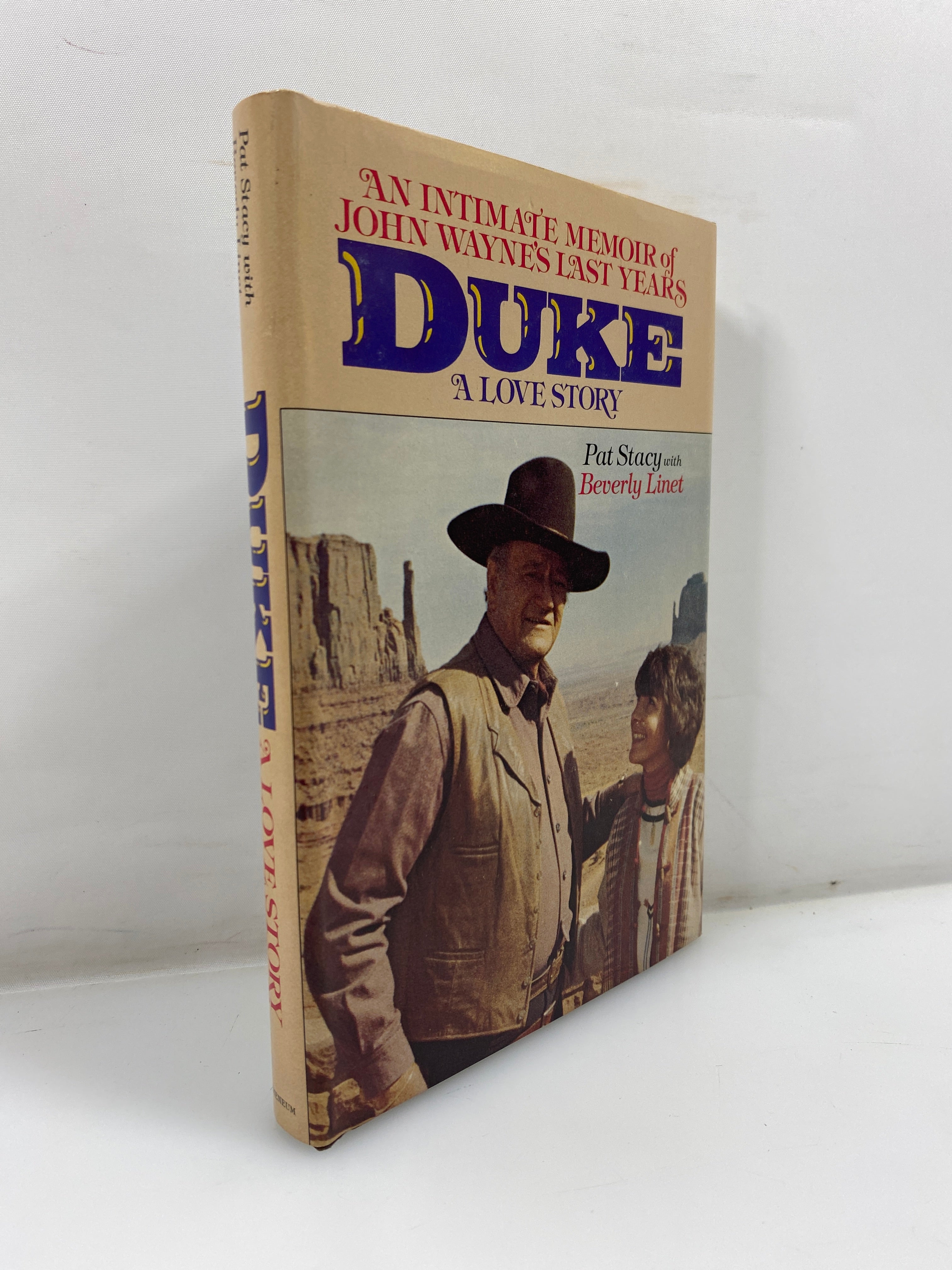 Duke: A Love Story by Stacy/Linet 1983 HCDJ