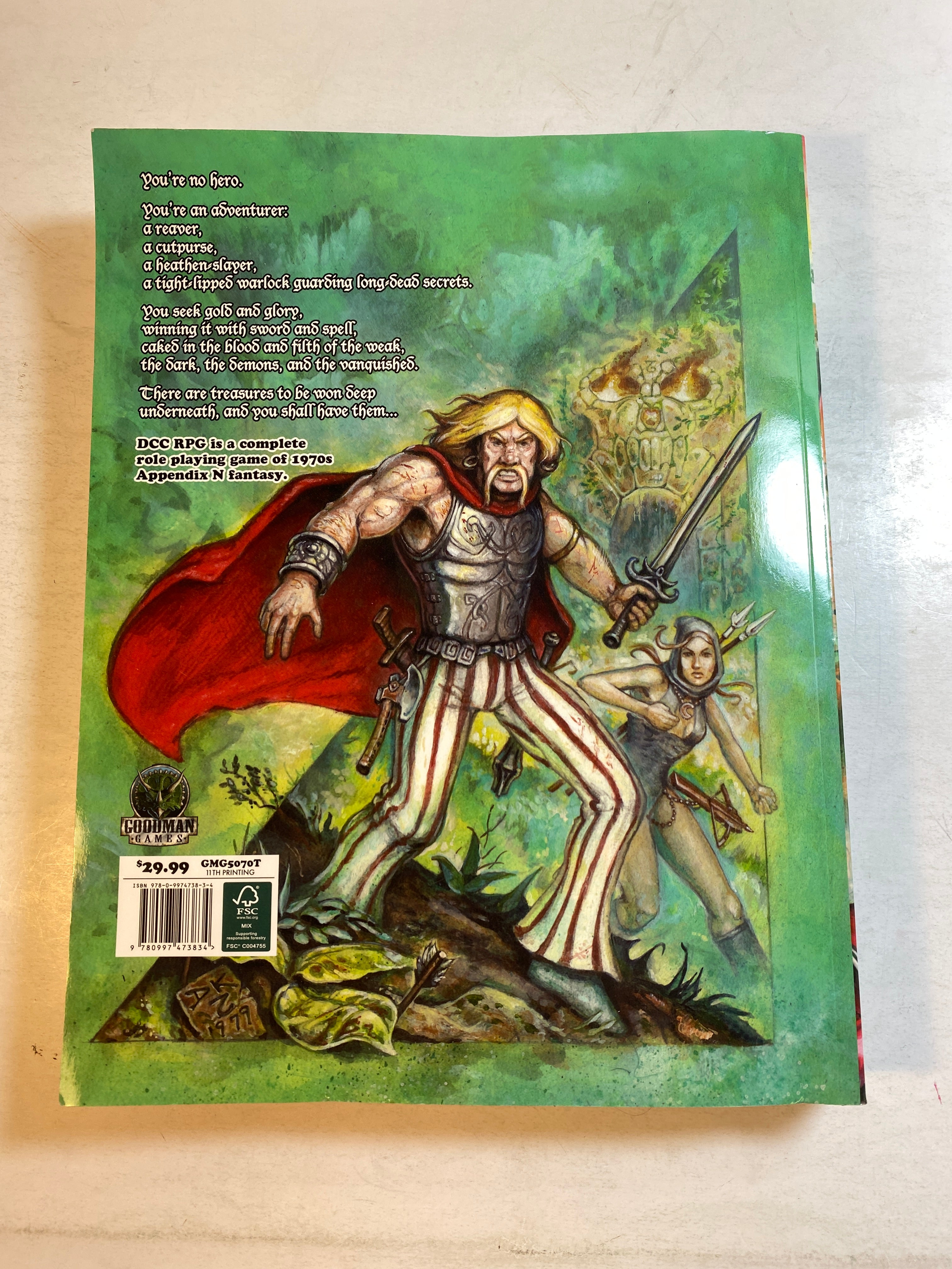 Dungeon Crawl Classics RPG Core Book SC