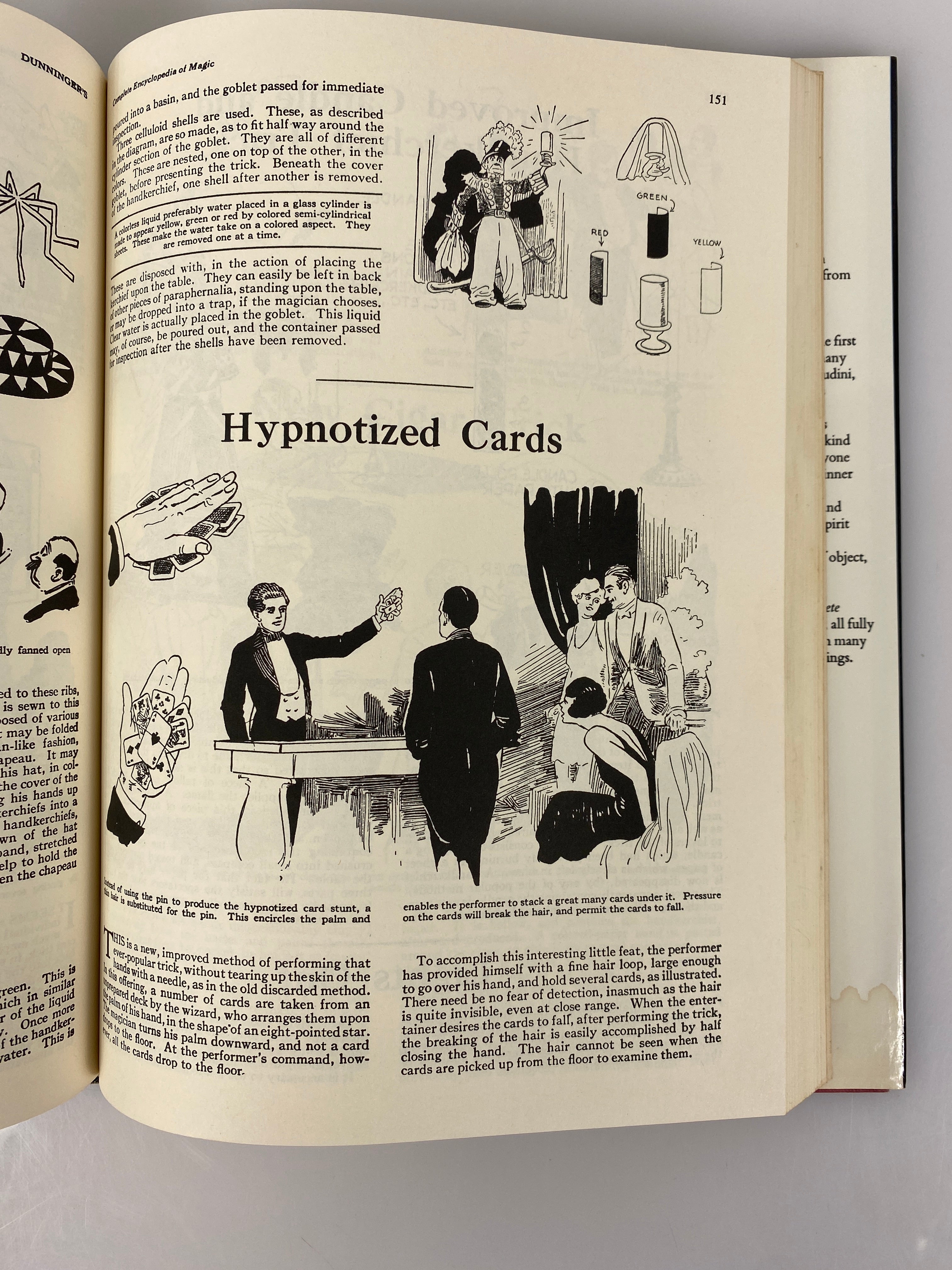 Dunninger's Complete Encyclopedia of Magic Joseph Dunninger HC