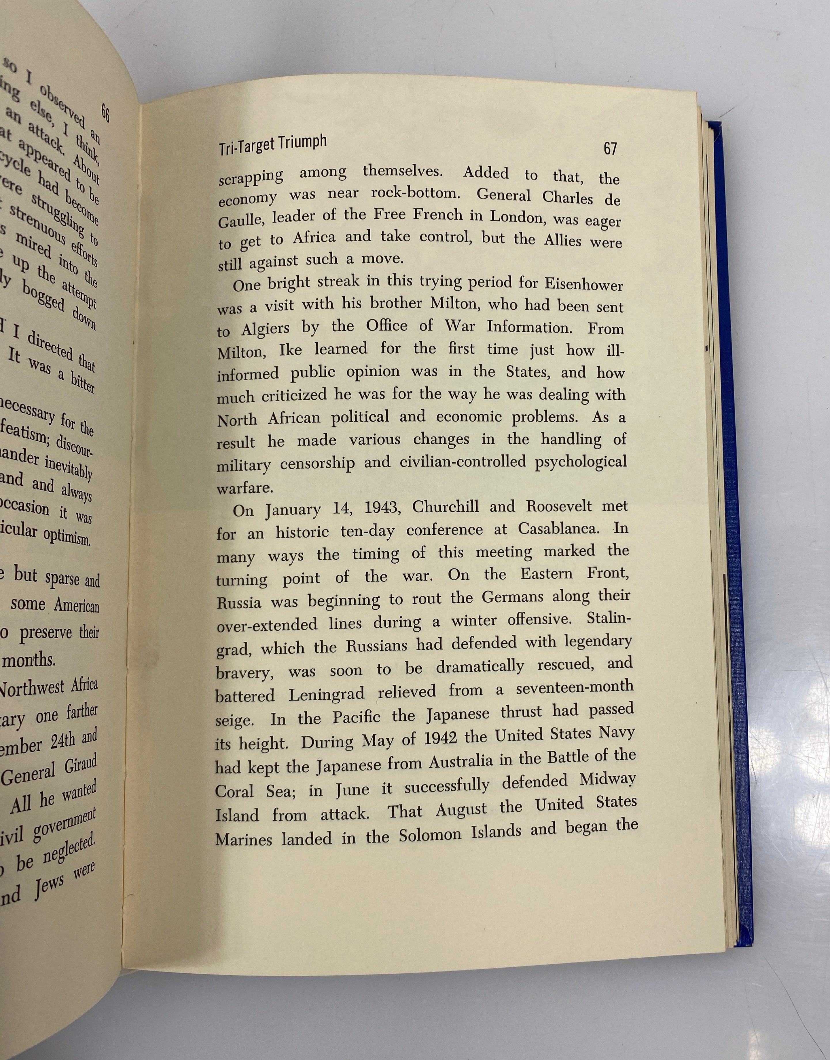 Dwight D. Eisenhower Malcom Moos Random House 1964 HC