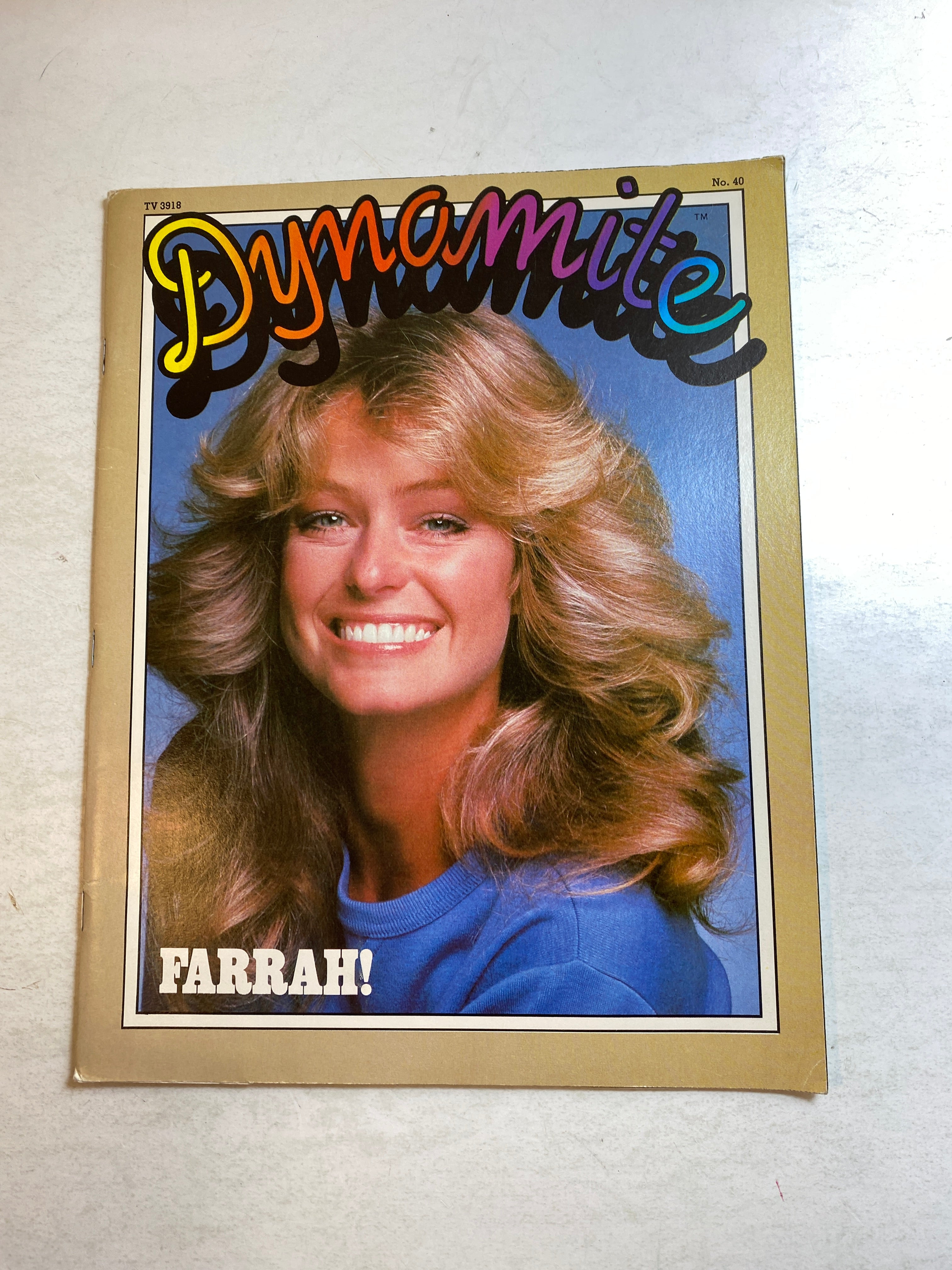 Dynamic Magazine #40 Farrah Fawcett 1977