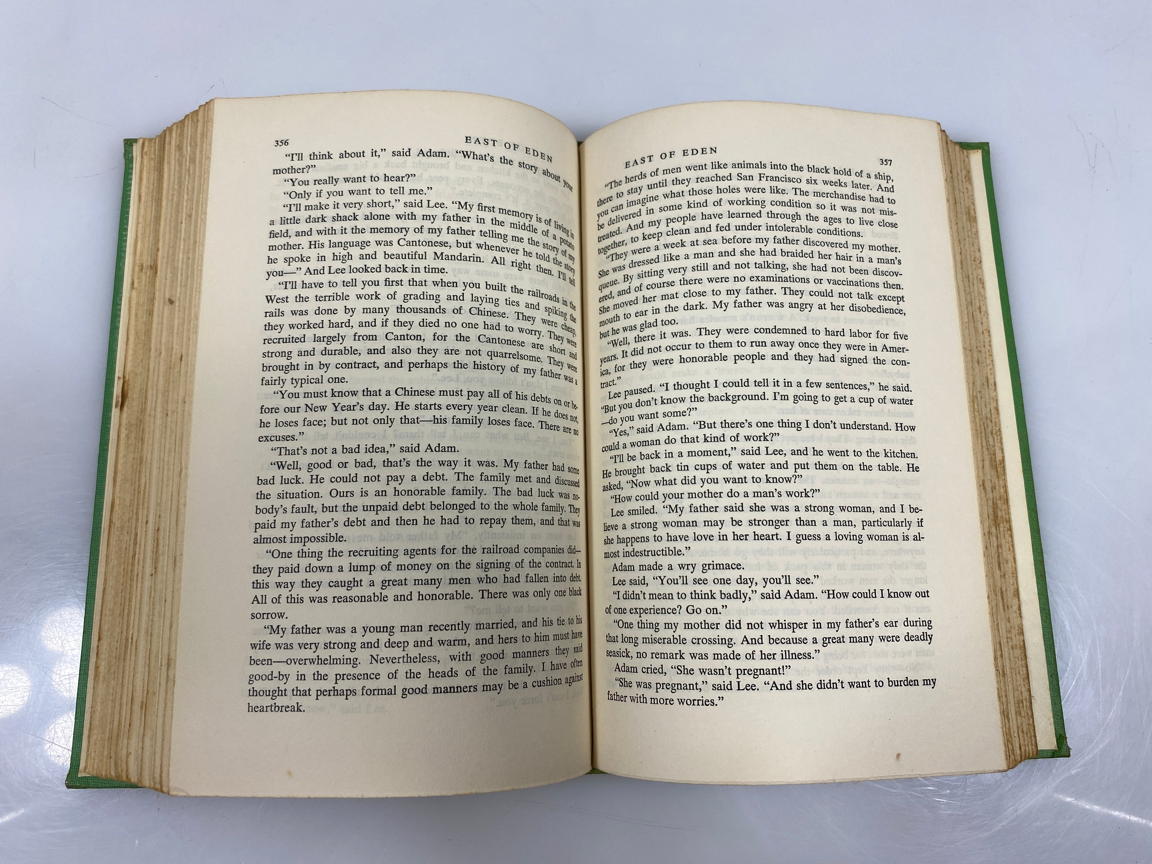 East of Eden John Steinbeck 1st Edition Viking Press 1952 HC