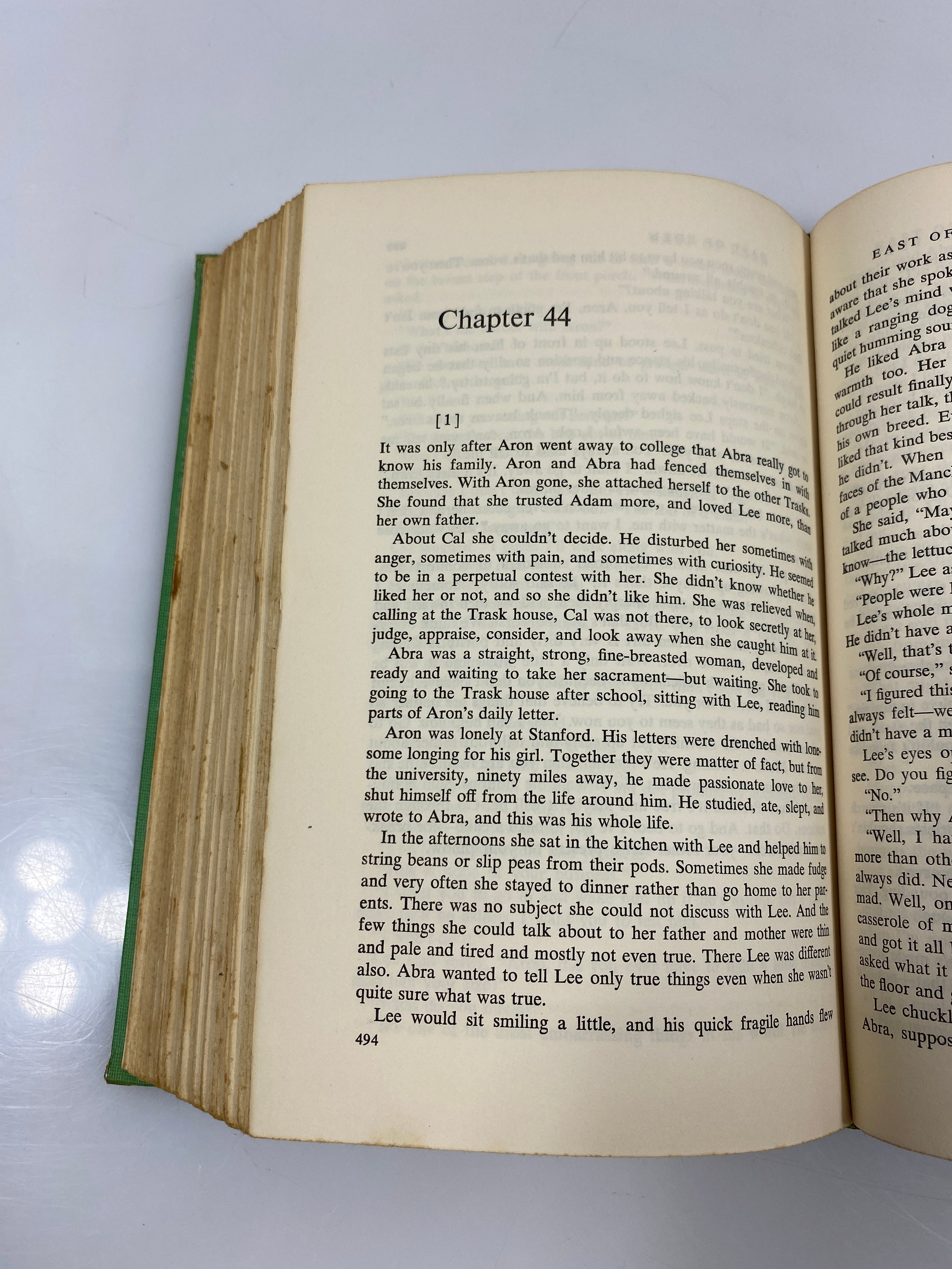 East of Eden John Steinbeck 1st Edition Viking Press 1952 HC