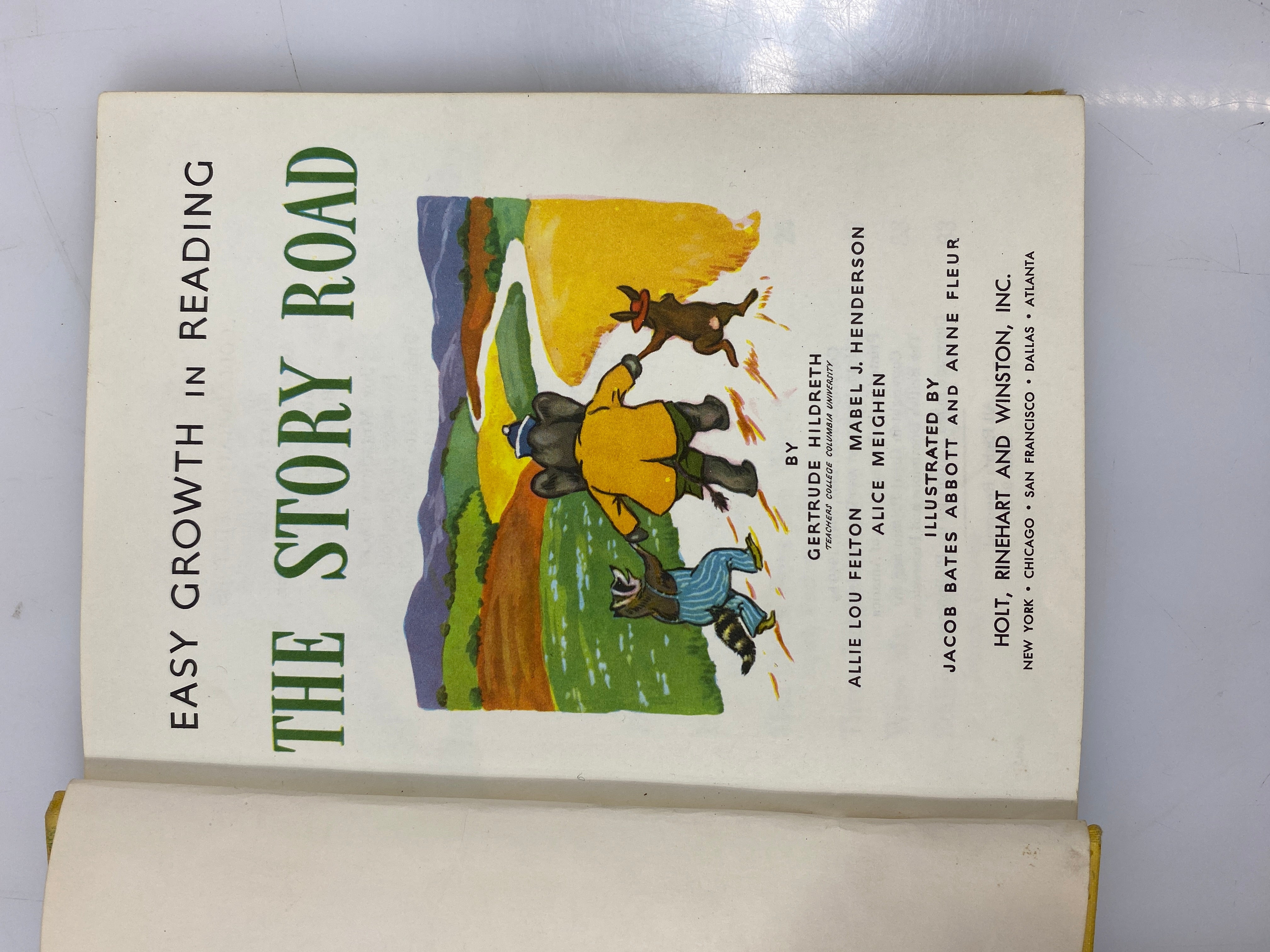 Easy Growth in Reading The Story Road Hildreth 1957 HC