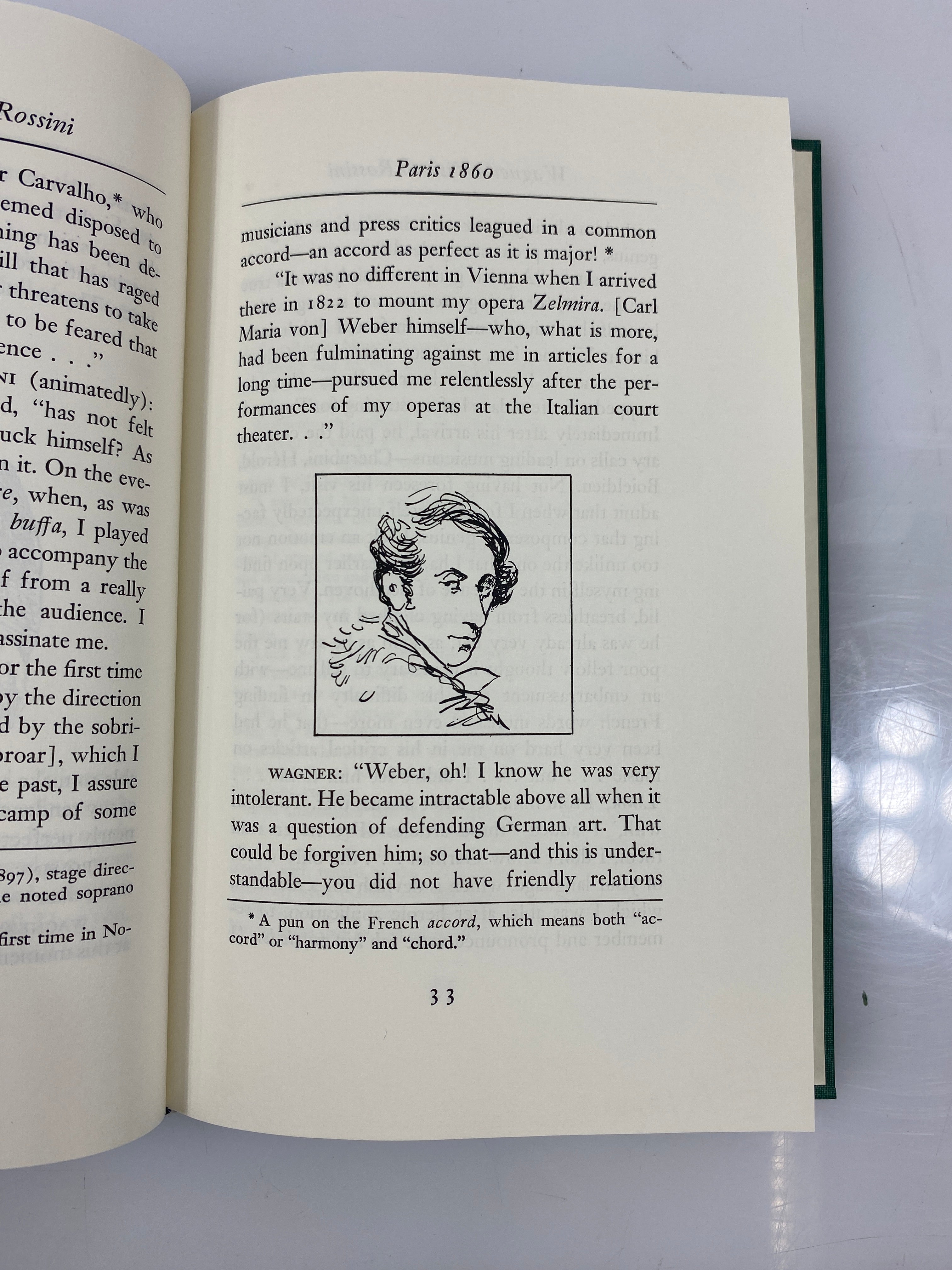 Edmond Michotte Visits to Rossini 2-in-1 Book 1968 Slipcase HC