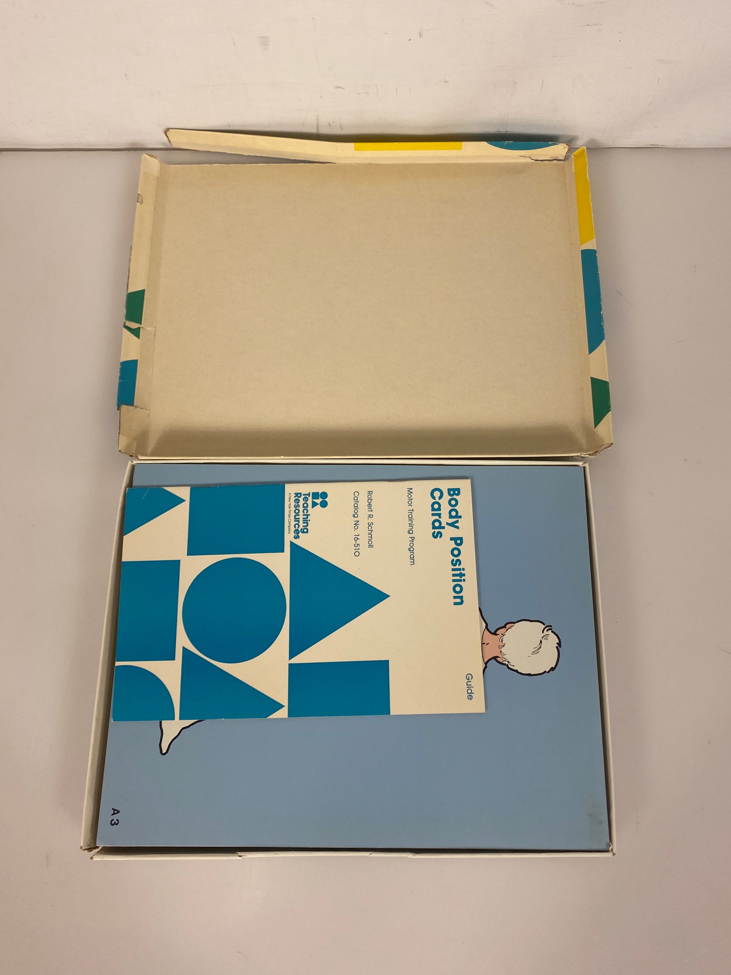 Educational Child Development Body Position Learning Cards