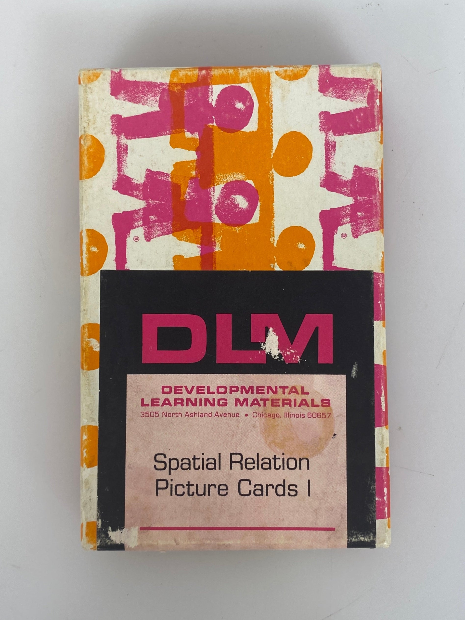 Educational Child Development Spatial Relation Picture Cards