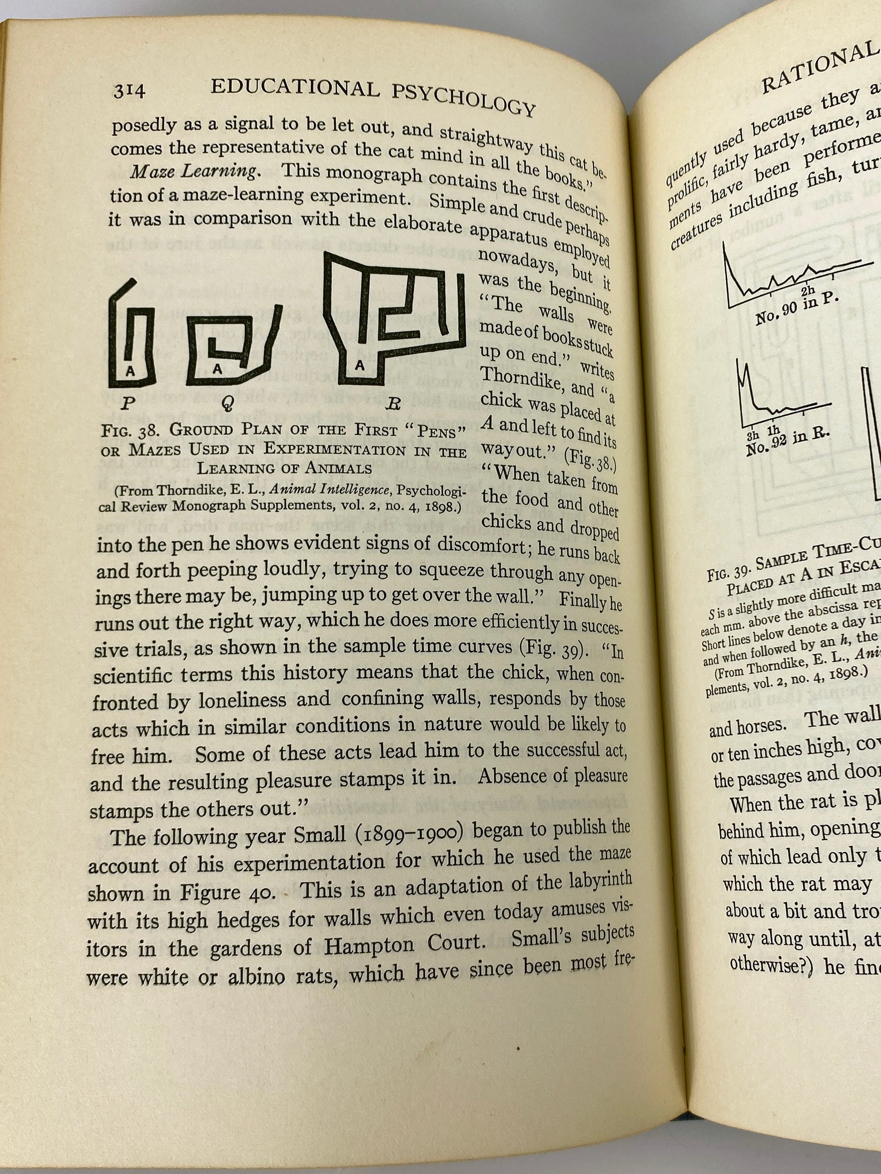 Educational Psychology William Clark Trow 1931 Vintage HC 1st Edition