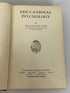 Educational Psychology William Clark Trow 1931 Vintage HC 1st Edition