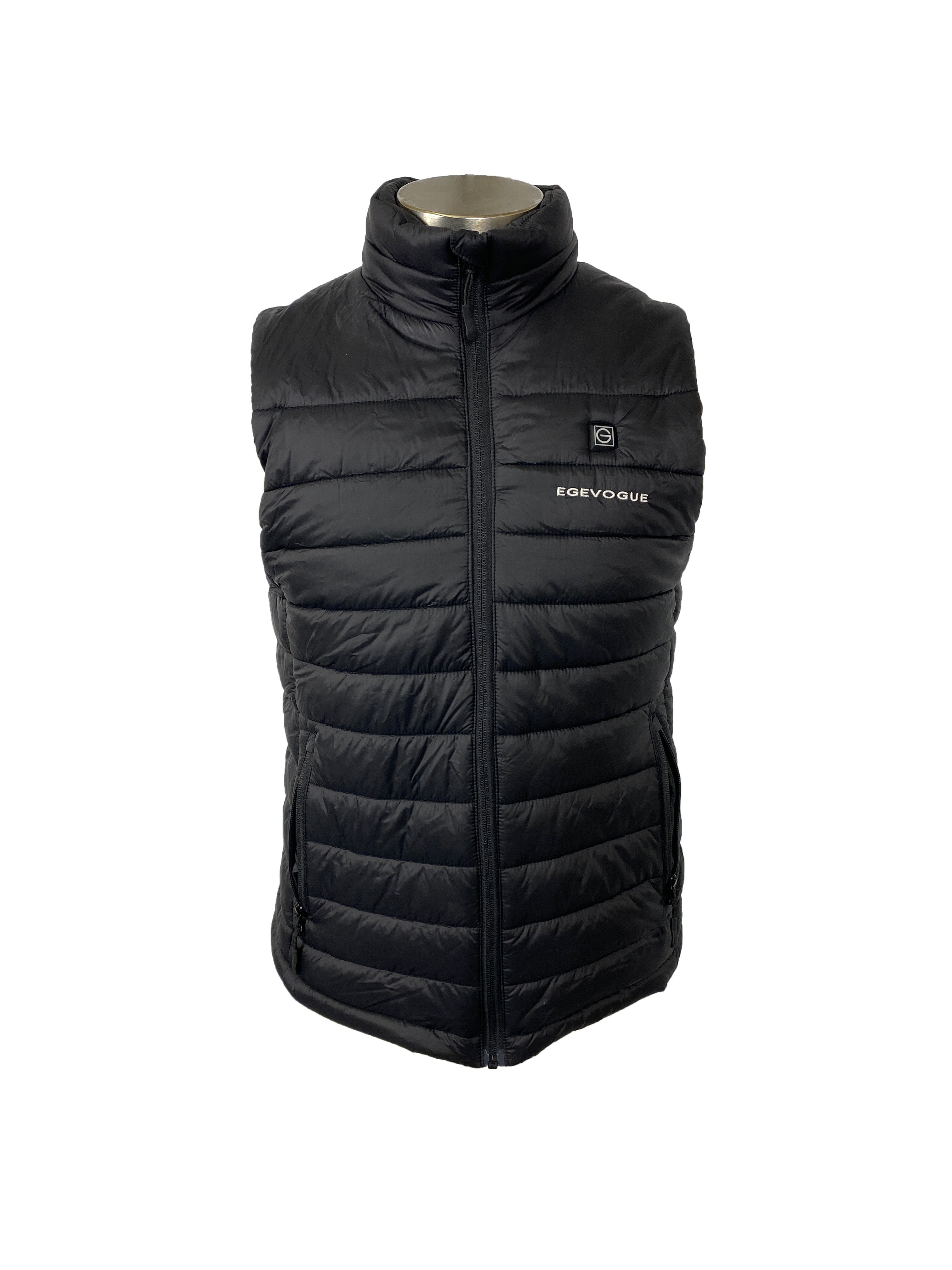EGE Black Heated Vest Unisex Size S *Battery not Included*