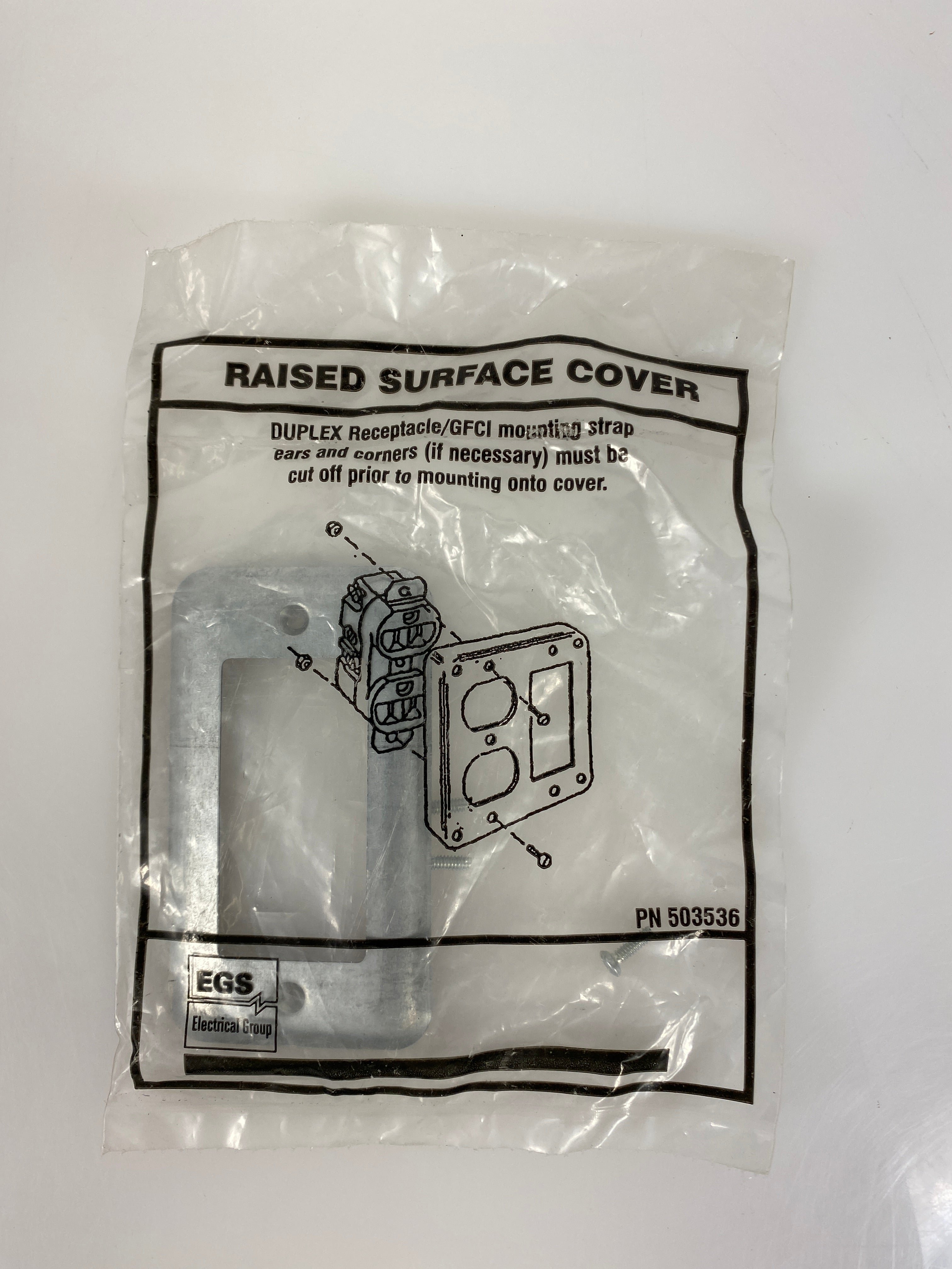 EGS Handy Box Raised Surface Outlet Cover for GFCI 180G