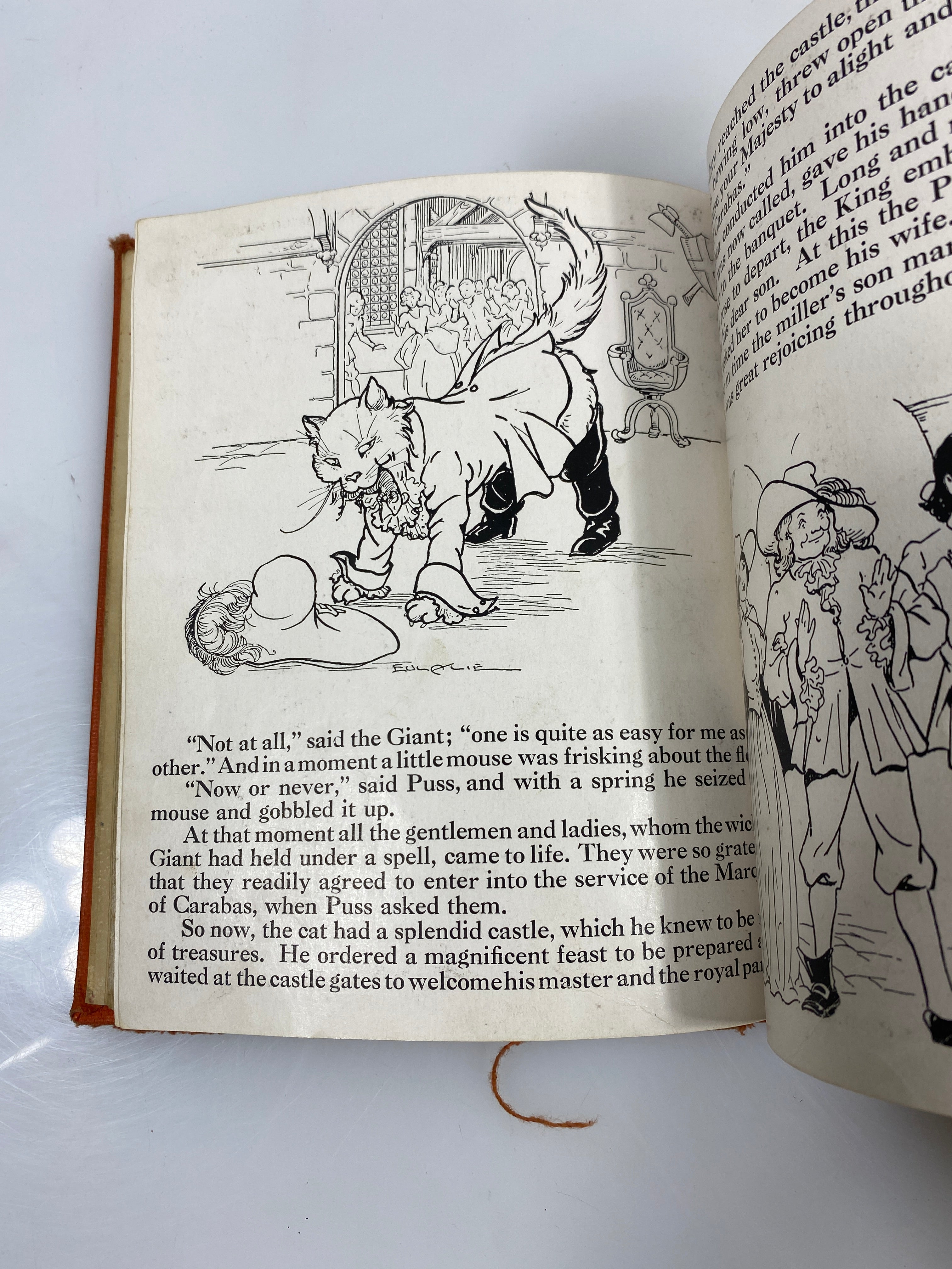Eight Fairy Tales by Piper/Goddard 1938 Ex-library HC
