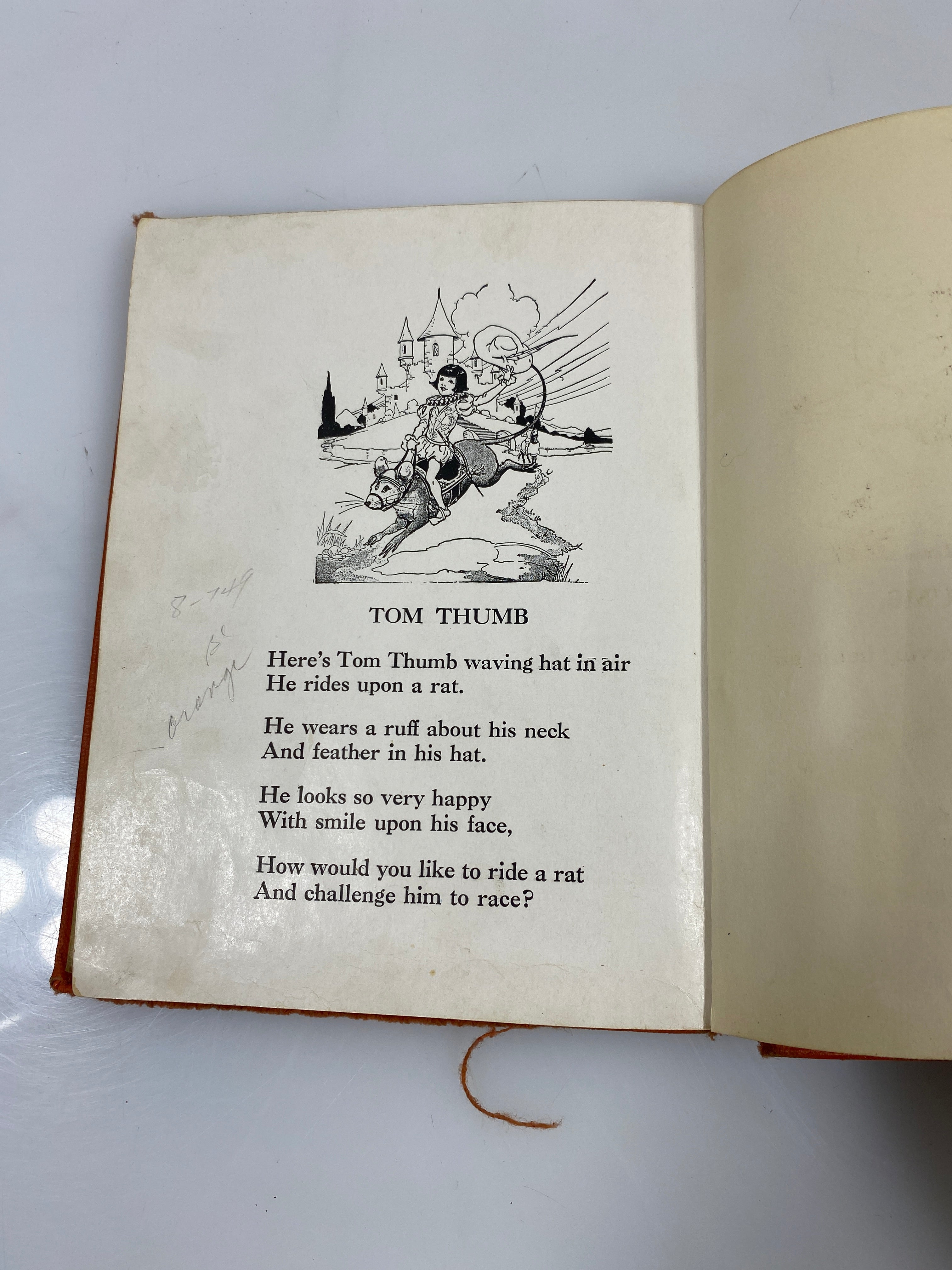 Eight Fairy Tales by Piper/Goddard 1938 Ex-library HC