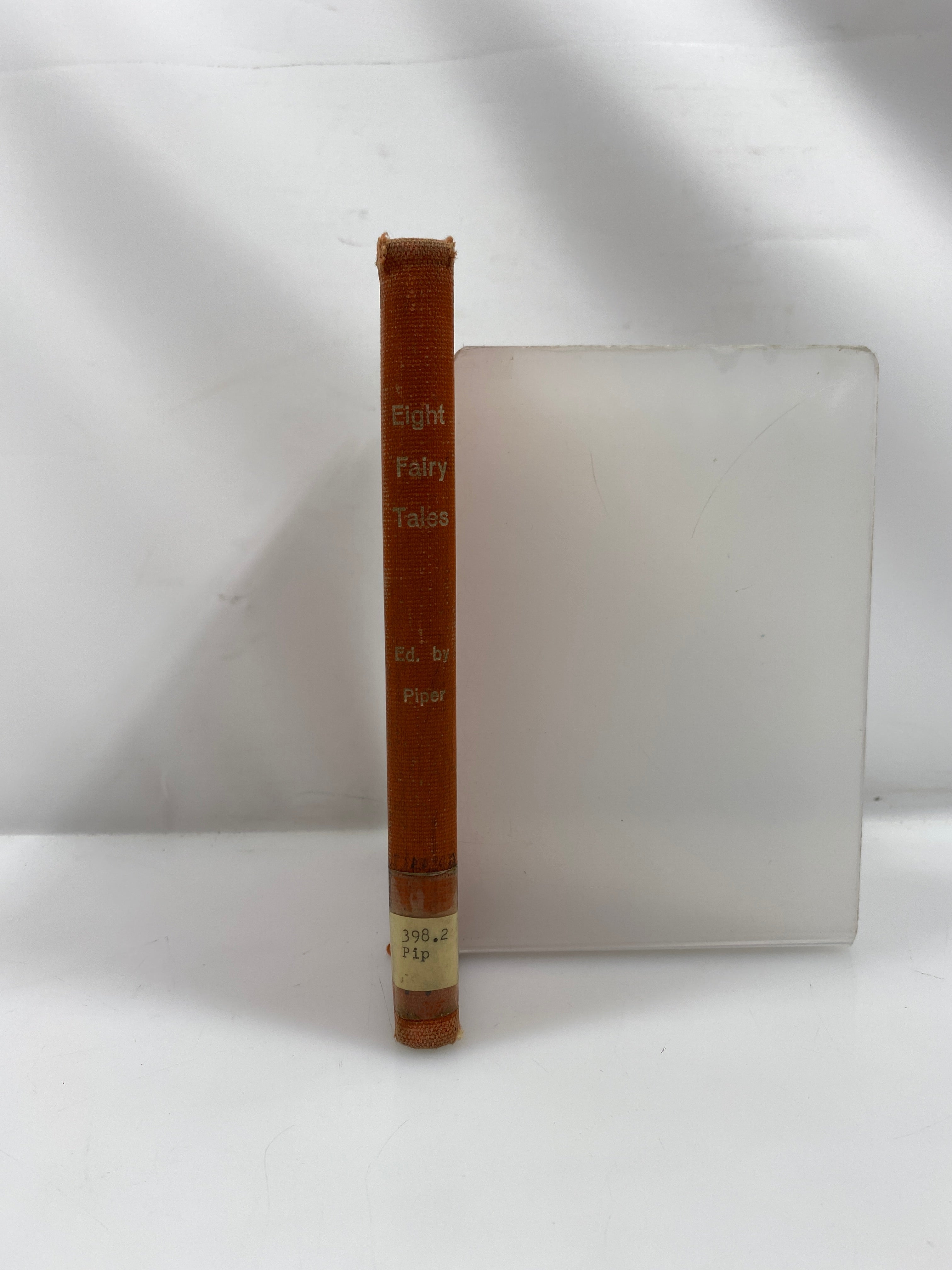 Eight Fairy Tales by Piper/Goddard 1938 Ex-library HC