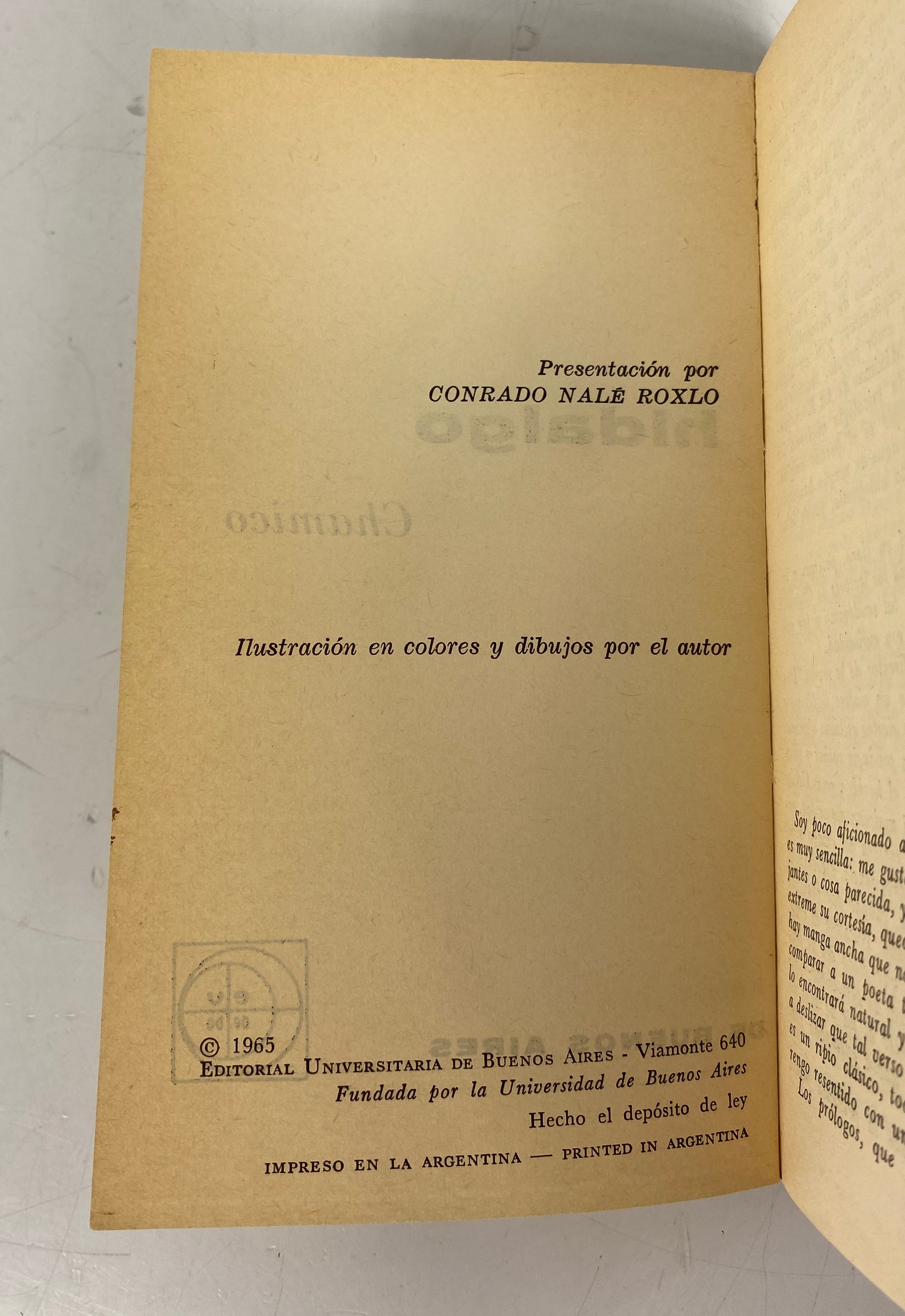 El Ingenioso Hidalgo by Chamico 1965 University of Buenos Aires SC