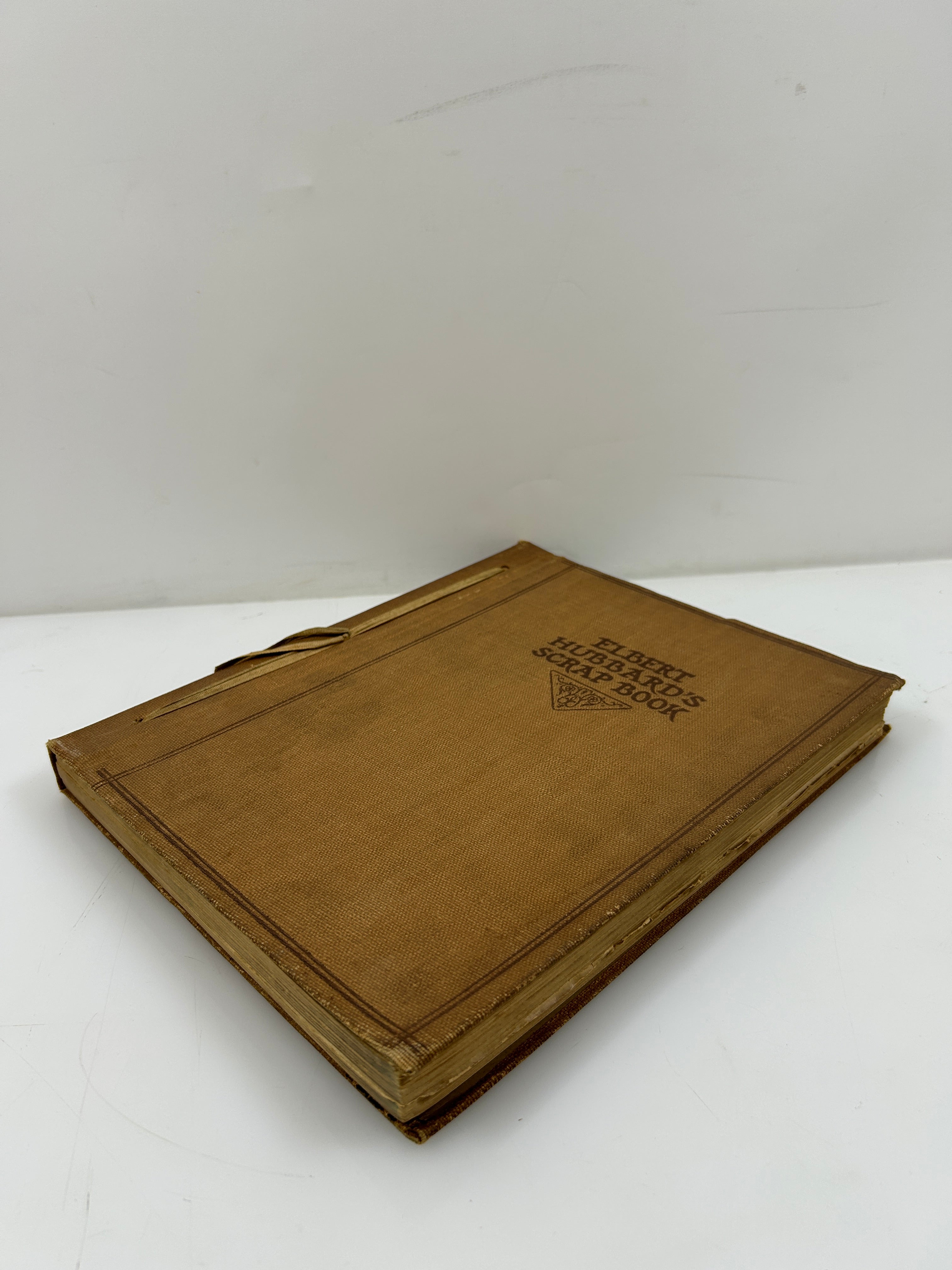 Elbert Hubbard's Scrap Book The Roycrofters/Wm. H. Wise & Co 1923