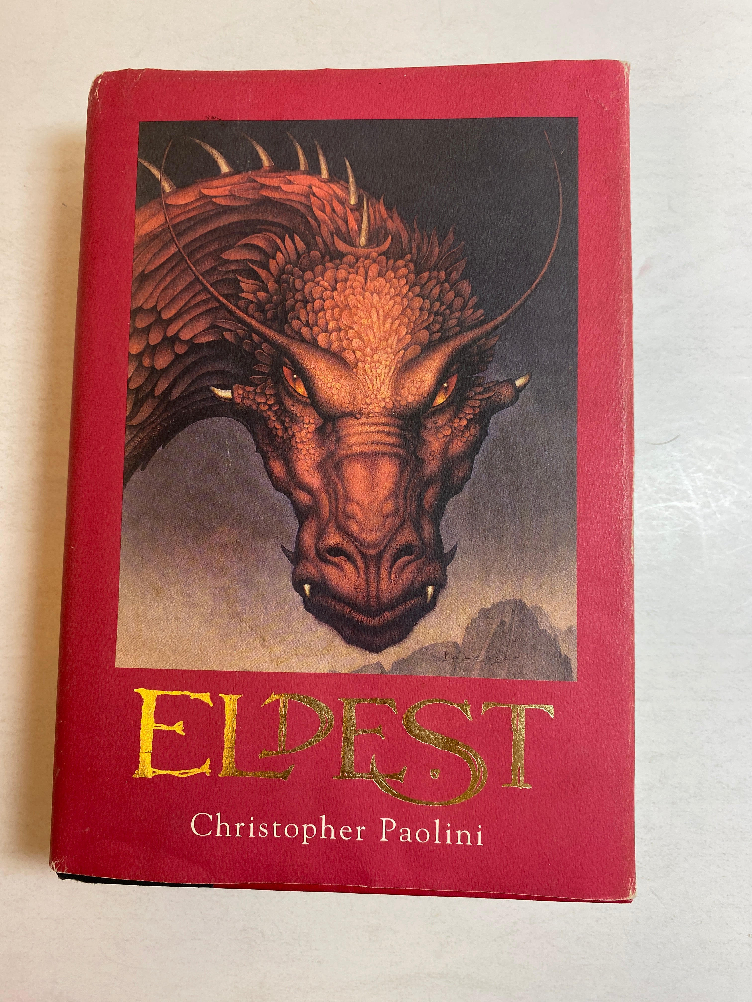 Eldest Book 2 of Inheritance Series Christopher Paolini *Signed*
