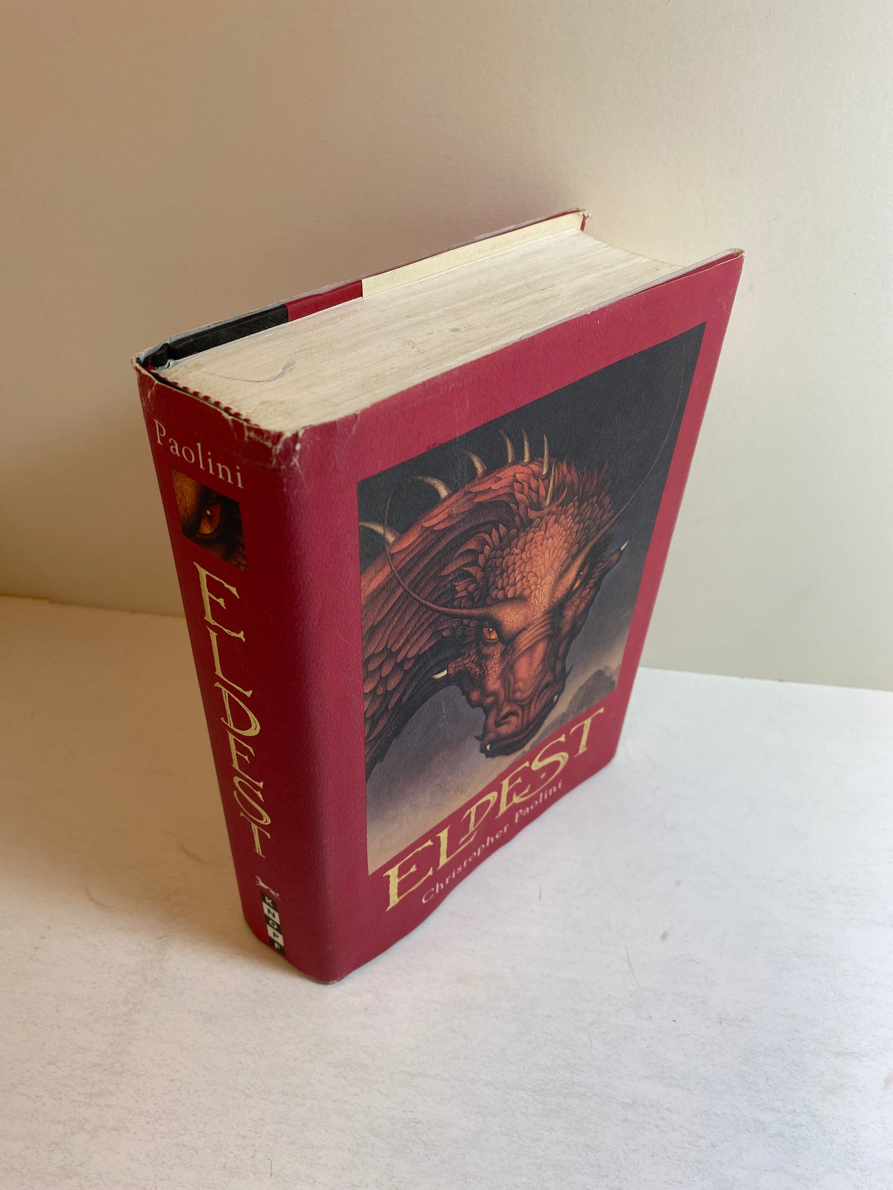 Eldest Book 2 of Inheritance Series Christopher Paolini *Signed*