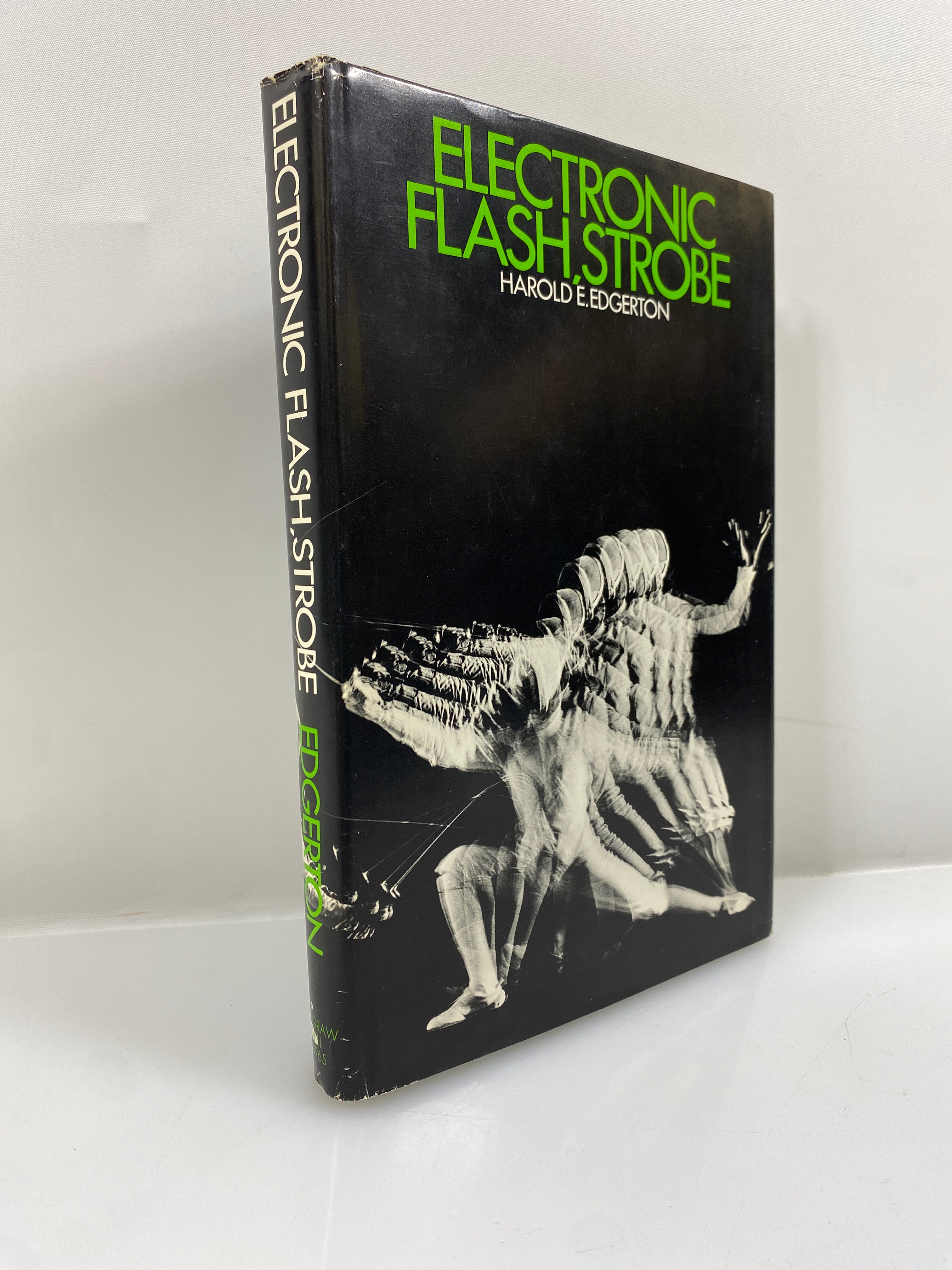 Electronic Flash Strobe by Harold Edgerton 1970 Vintage HC DJ
