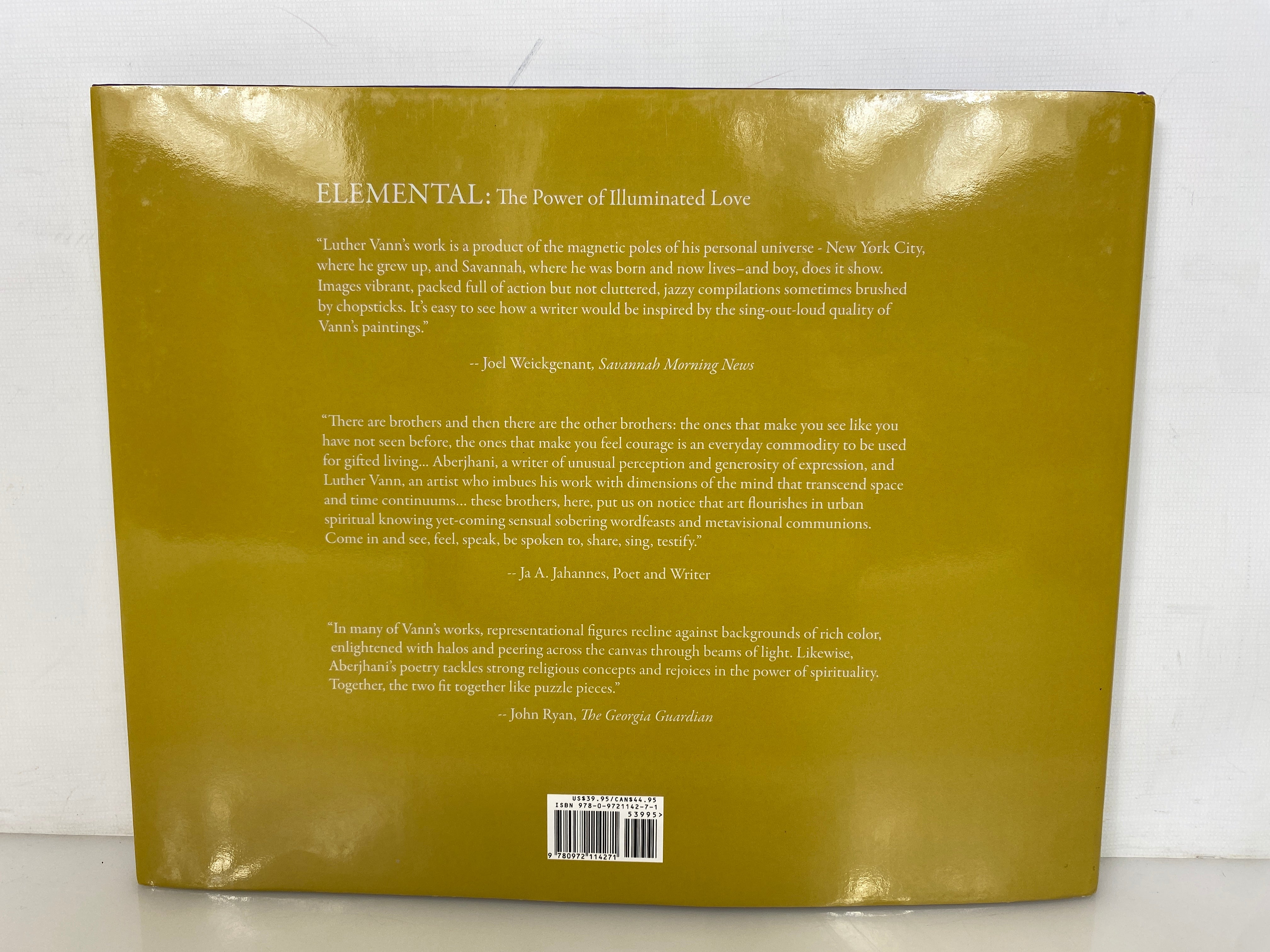 Elemental The Power of Illuminated Love Luther Vann Signed/Inscribed HC DJ