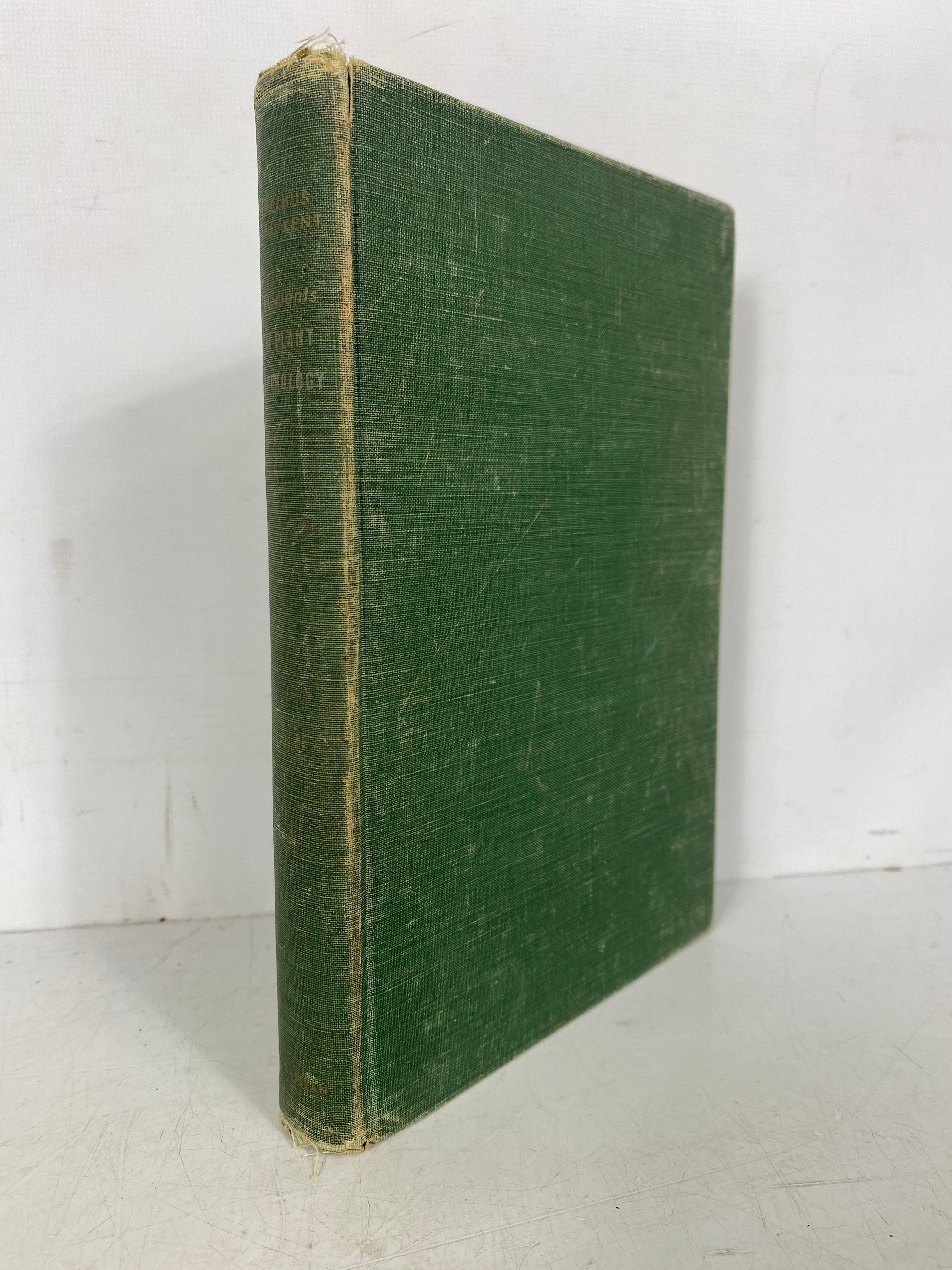 Elements of Plant Pathology by Melhus/Kent 1948 Reprint HC