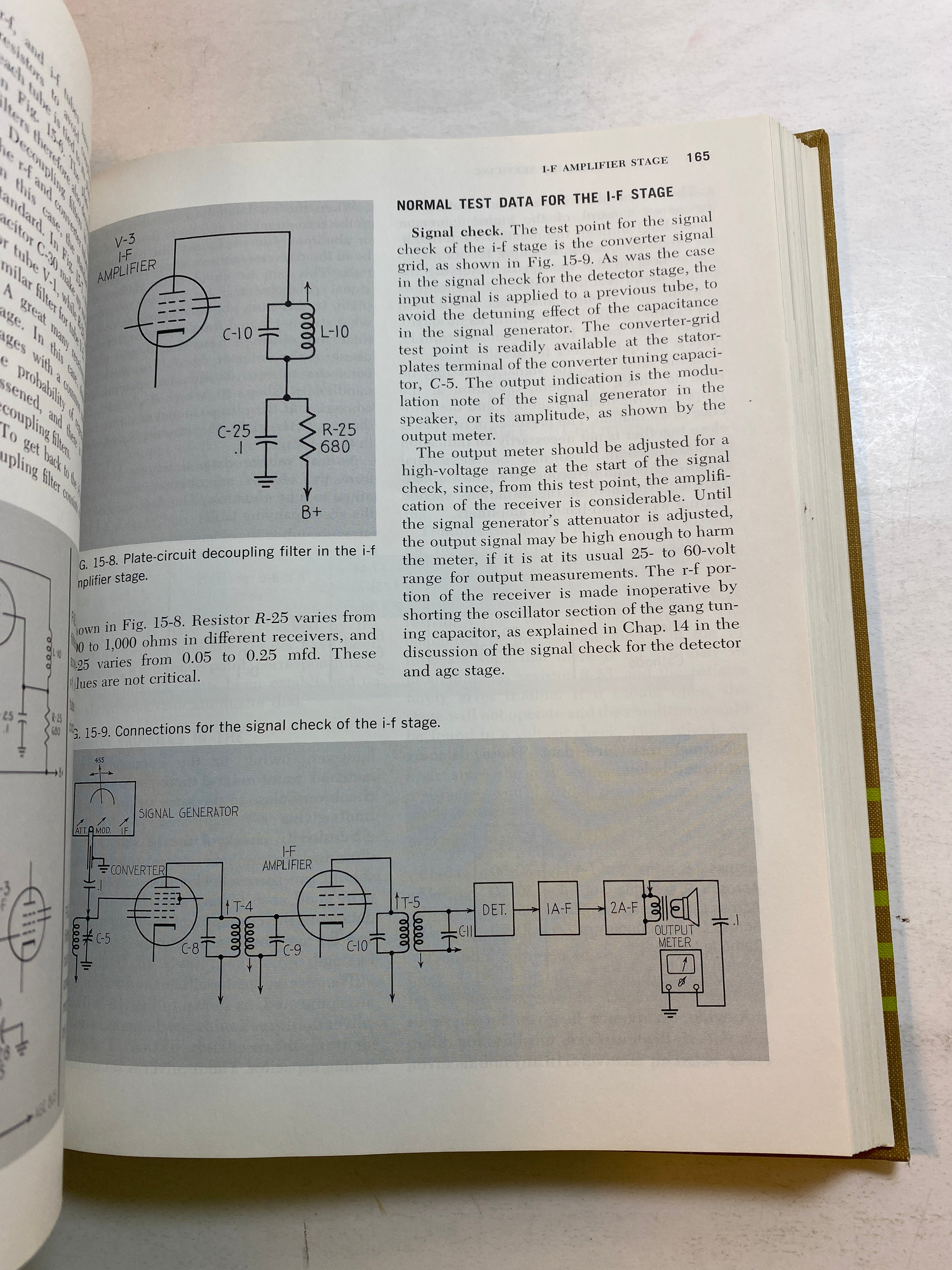 Elements of Radio Servicing Third Edition Marcus and Levy HC 1967
