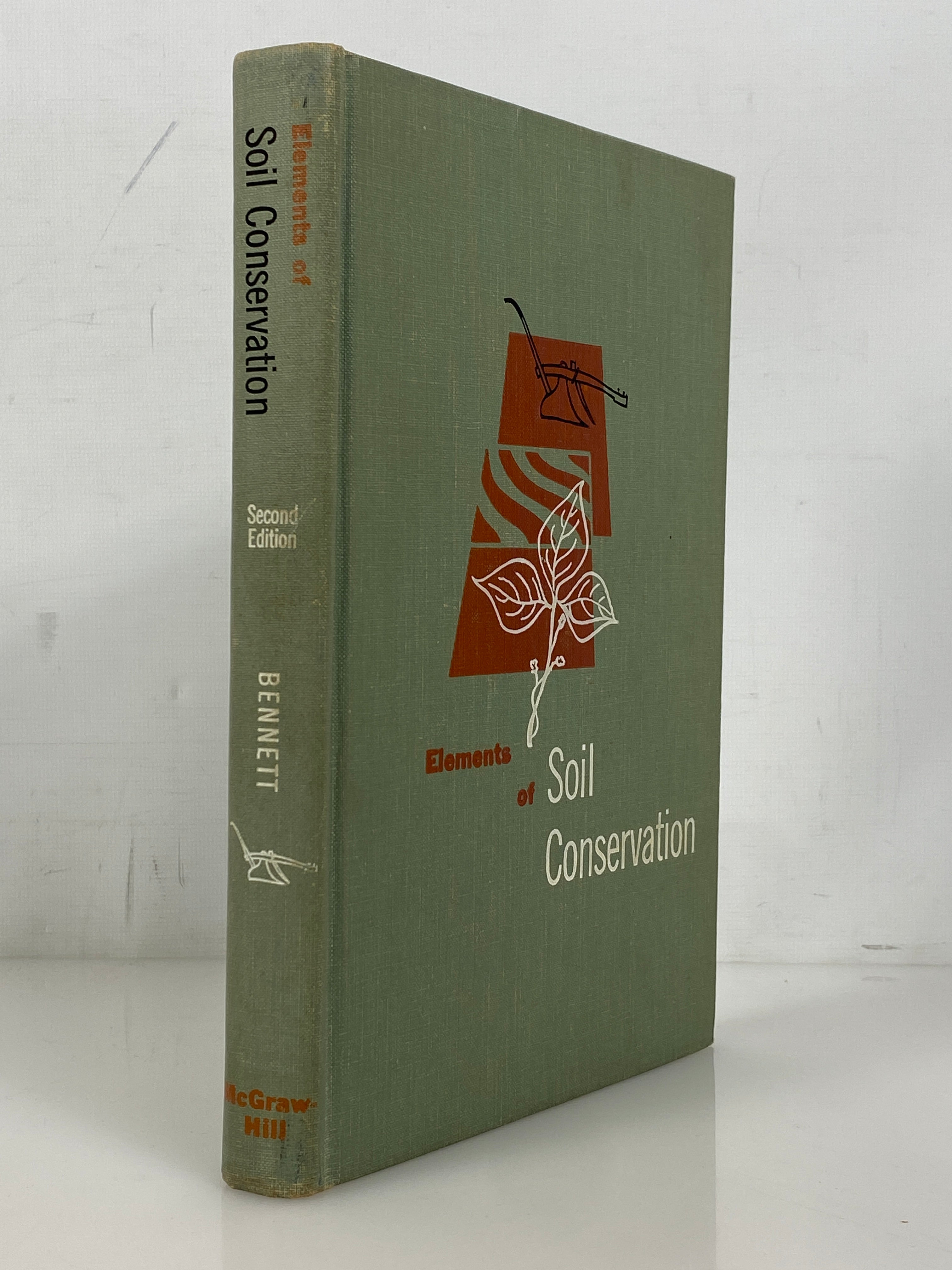 Elements of Soil Conservation Hugh Hammond Bennett 1955 2nd Edition HC