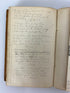 Elements of Surveying & Navigation by Davies c1860s Antique Leather