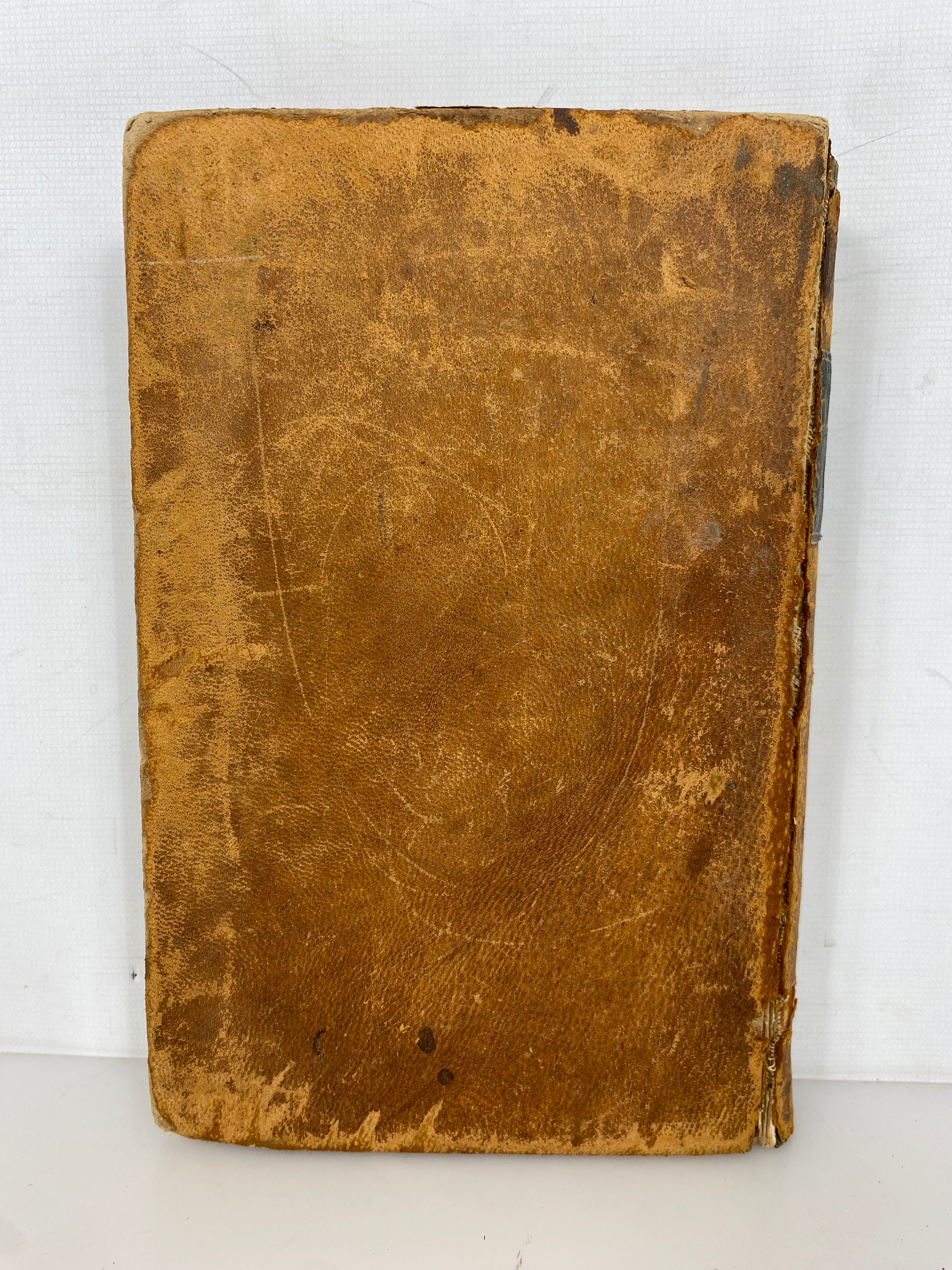 Elements of Surveying & Navigation by Davies c1860s Antique Leather