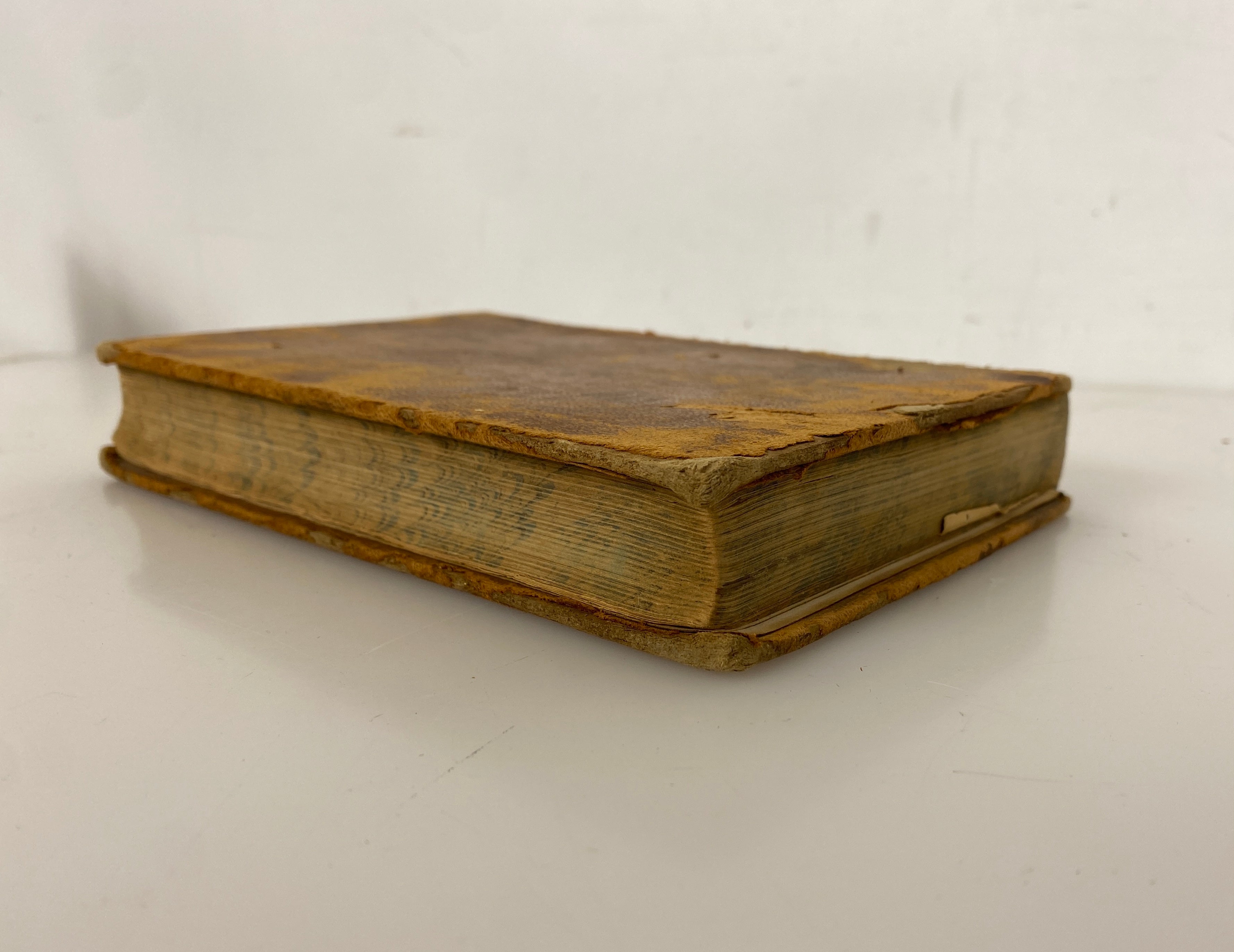 Elements of Surveying & Navigation by Davies c1860s Antique Leather