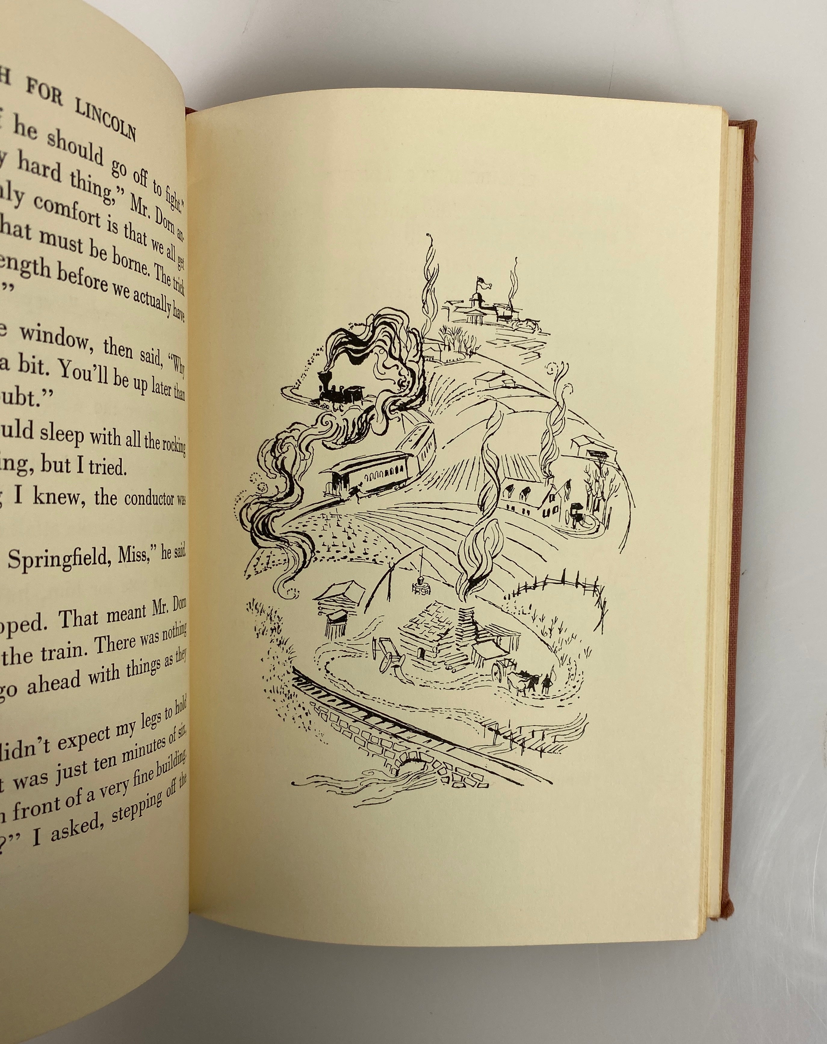 Elizabeth for Lincoln by Jacqueline Morrell McNicol 1962 Reprint Vintage HC