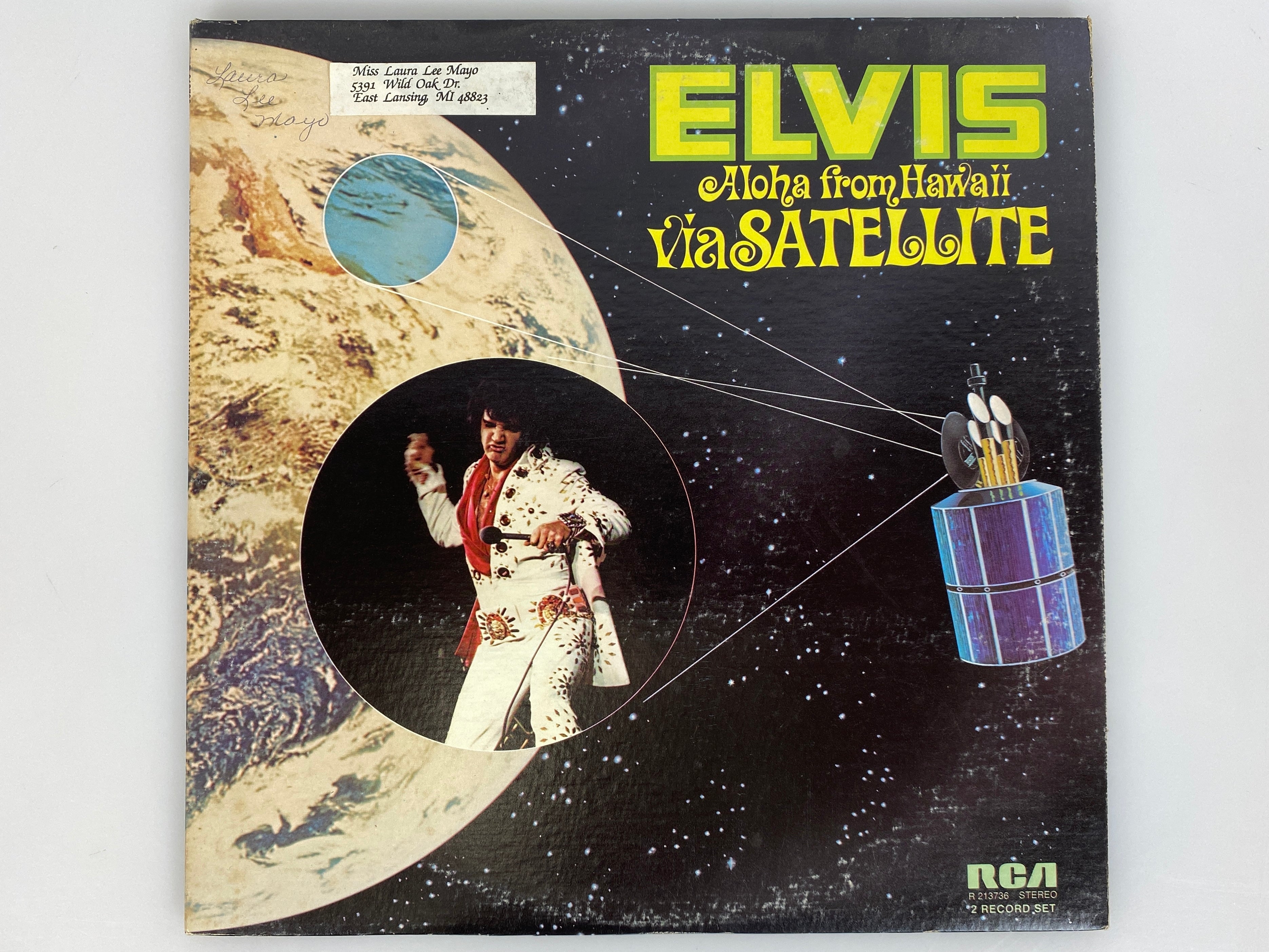Elvis Aloha from Hawaii via Satellite 1972 Vinyl Record