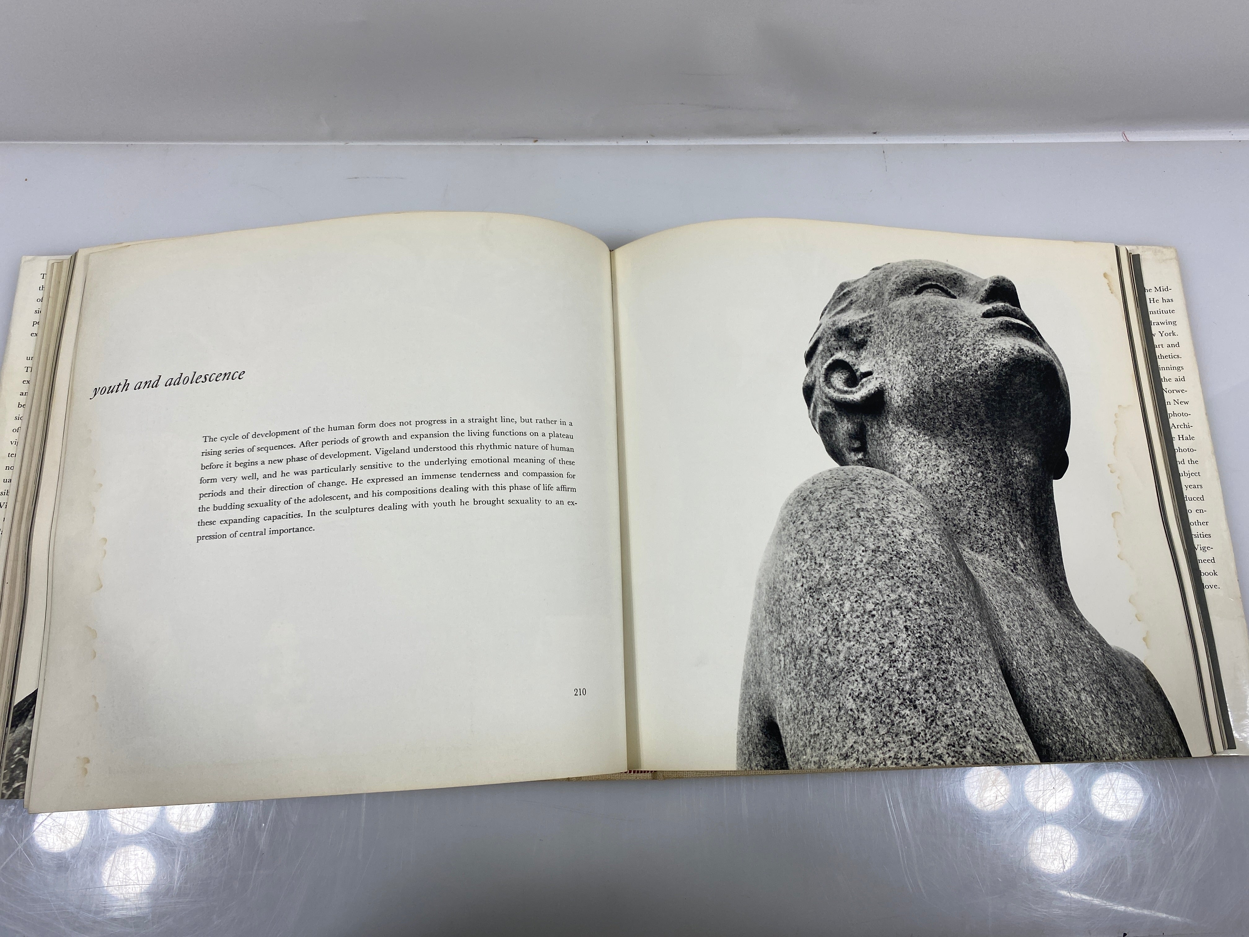 Embrace of Life The Sculpture of Gustav Vigeland Abrams Artbooks HCDJ