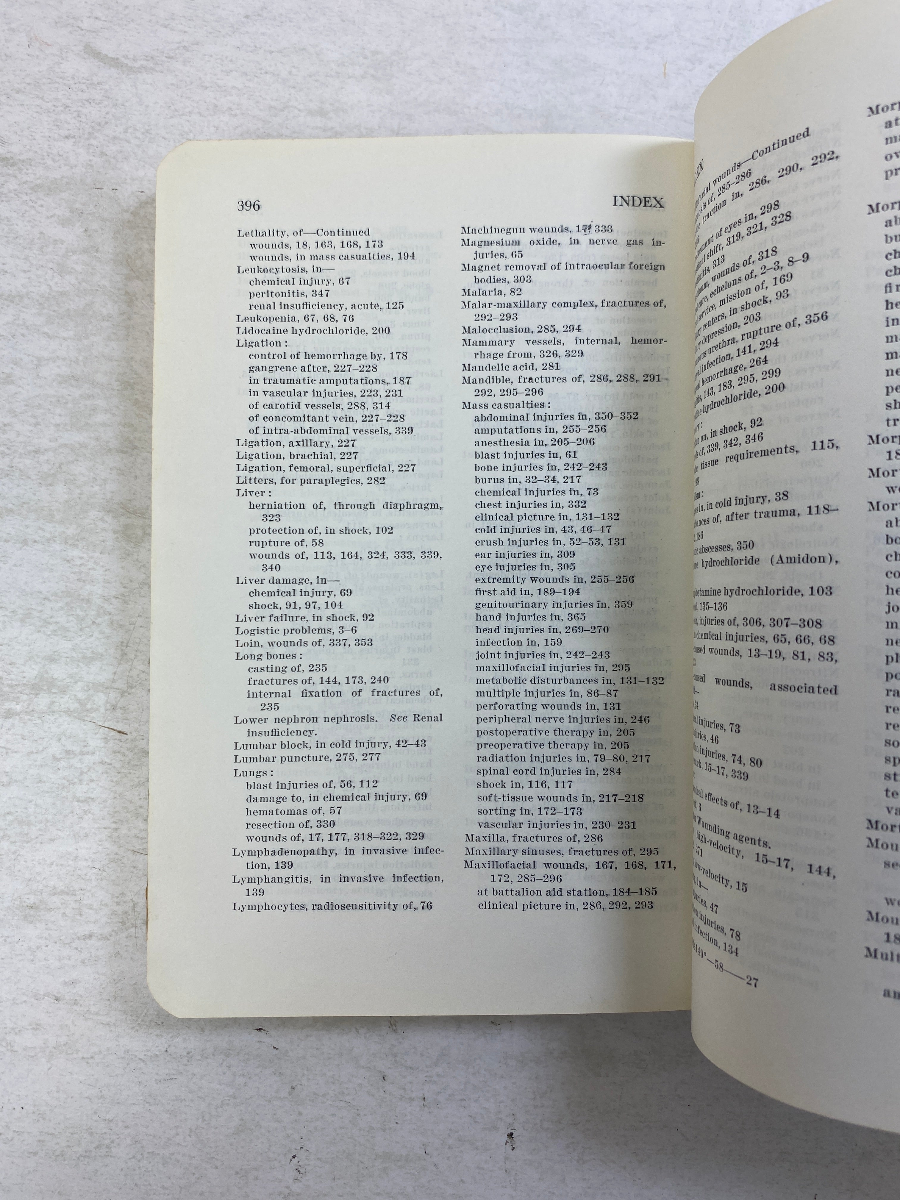 Emergency War Surgery NATO handbook 1958 HC