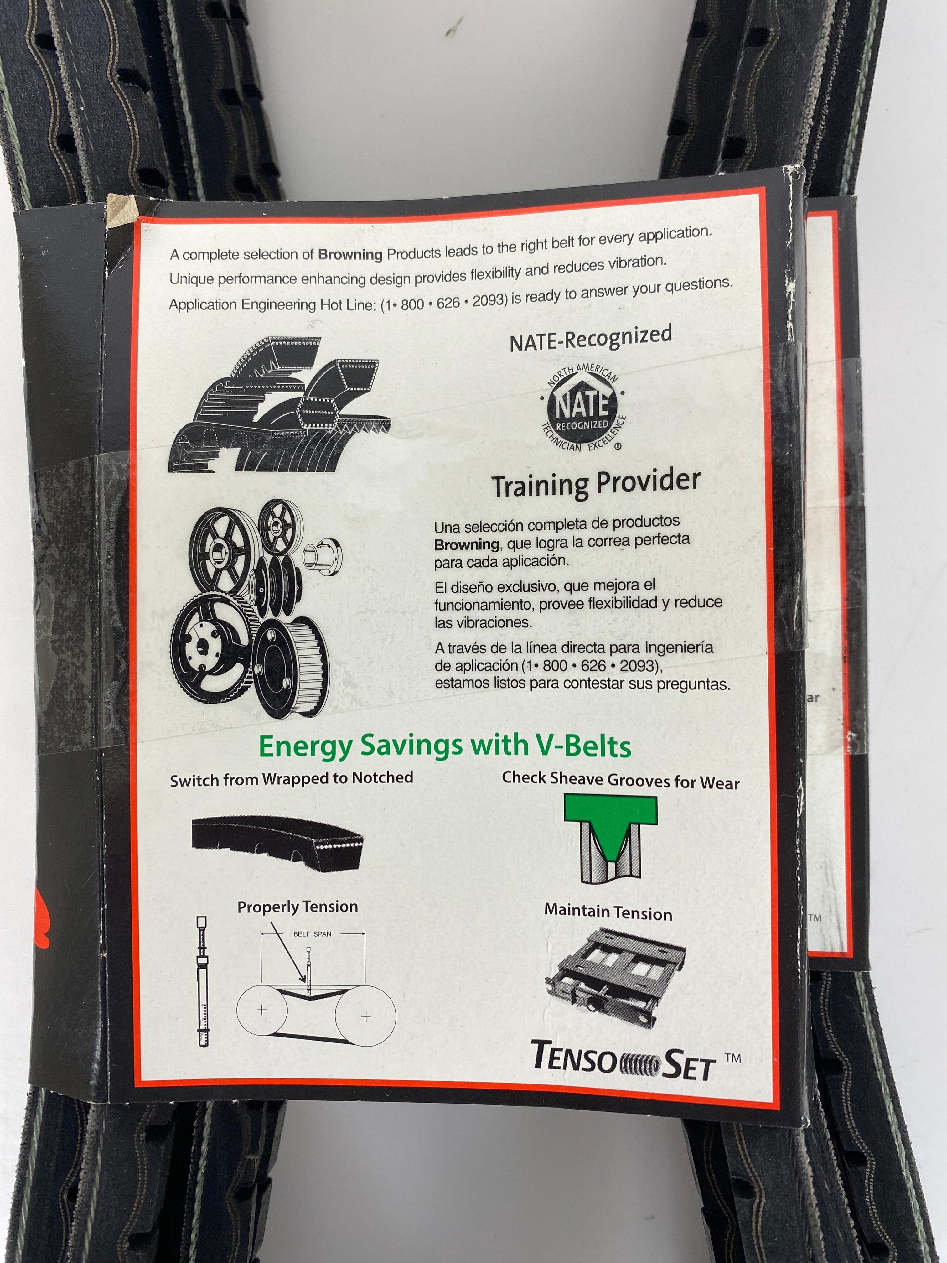 Emerson Browning Belt 5VX1500 Pack of 2