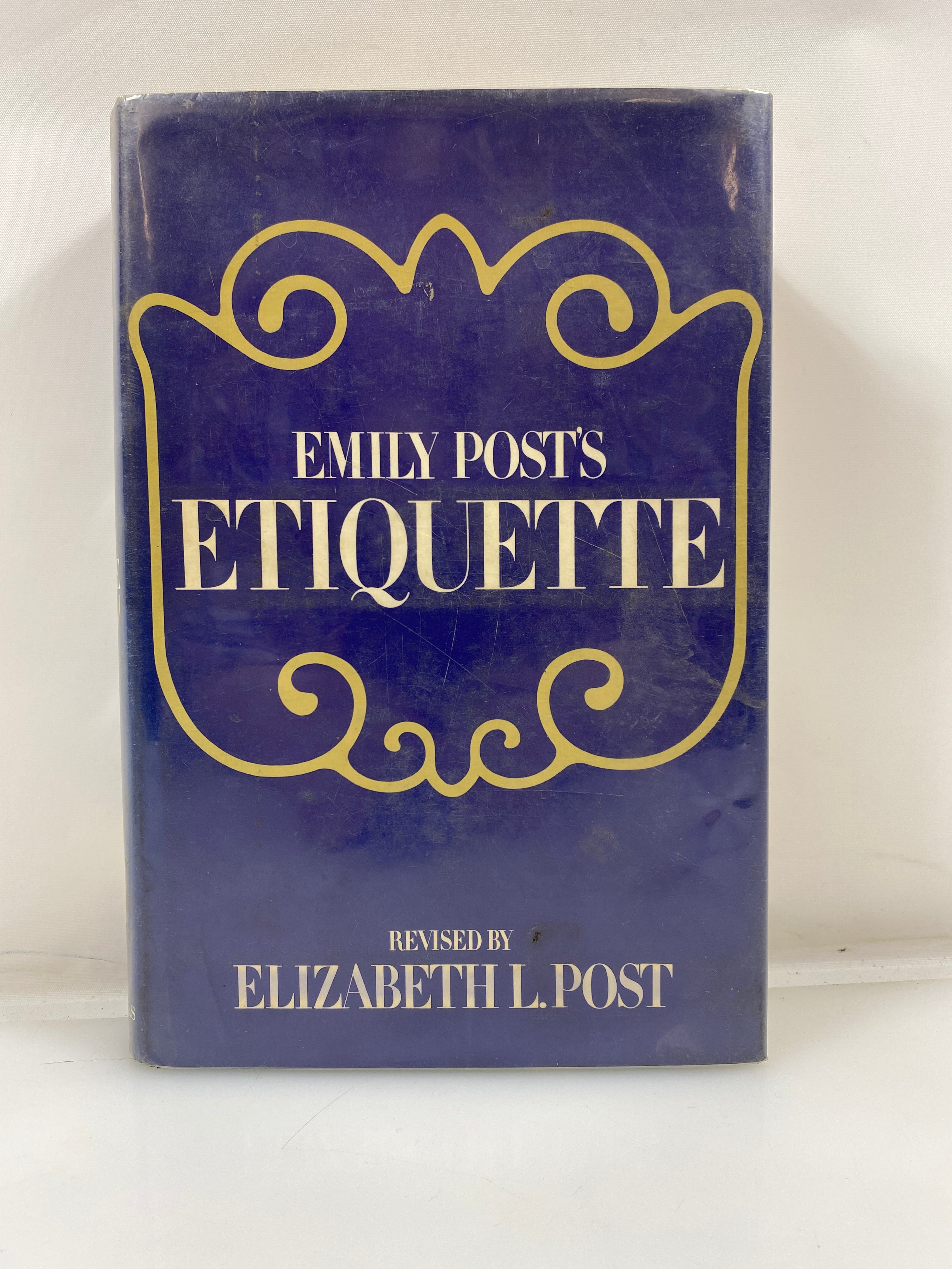 Emily Post's Etiquette by Elizabeth Post Ex-library 1969 HCDJ