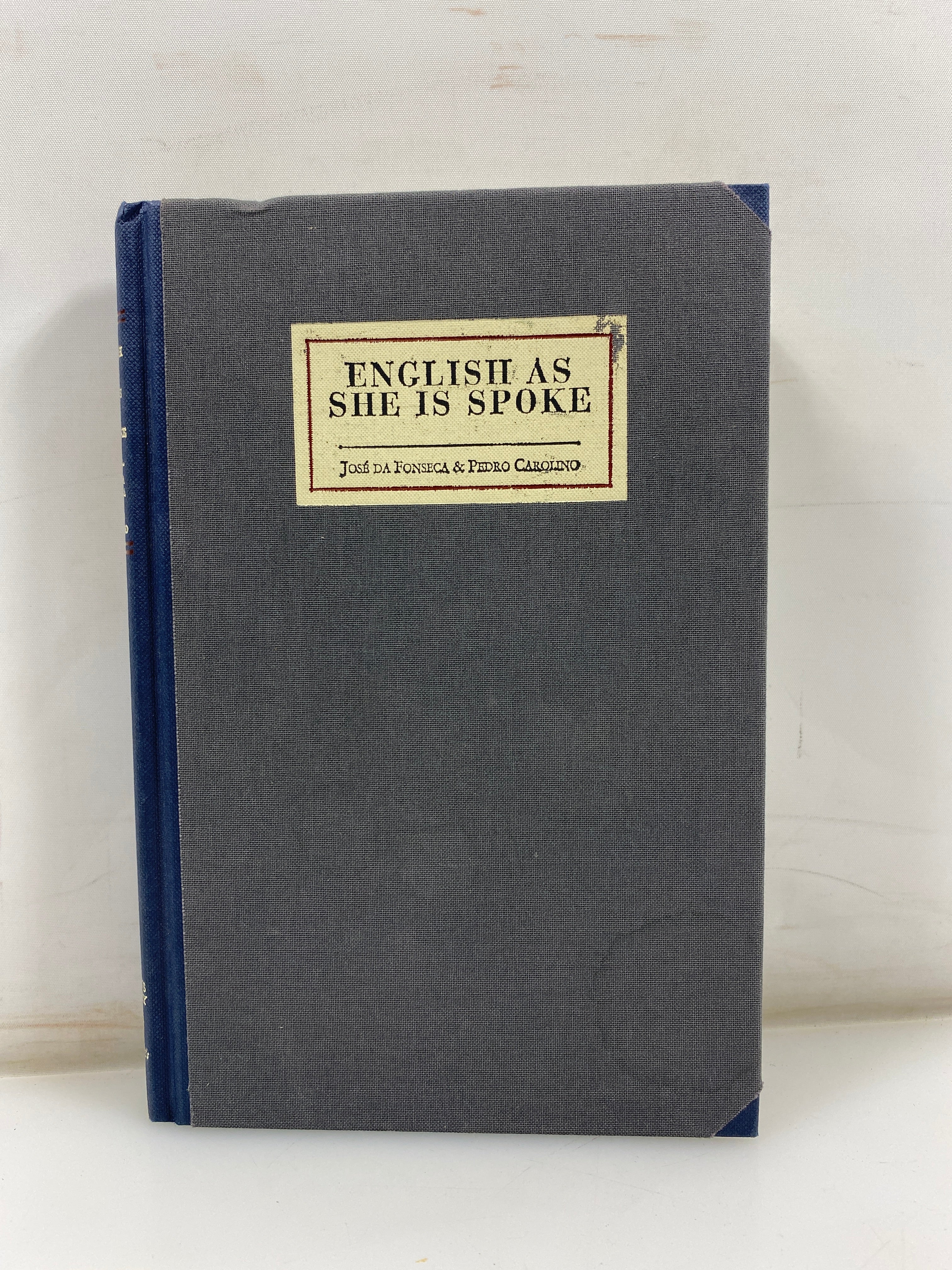 English as She is Spoke Fonseca/Carolina Reprint 2001 HC