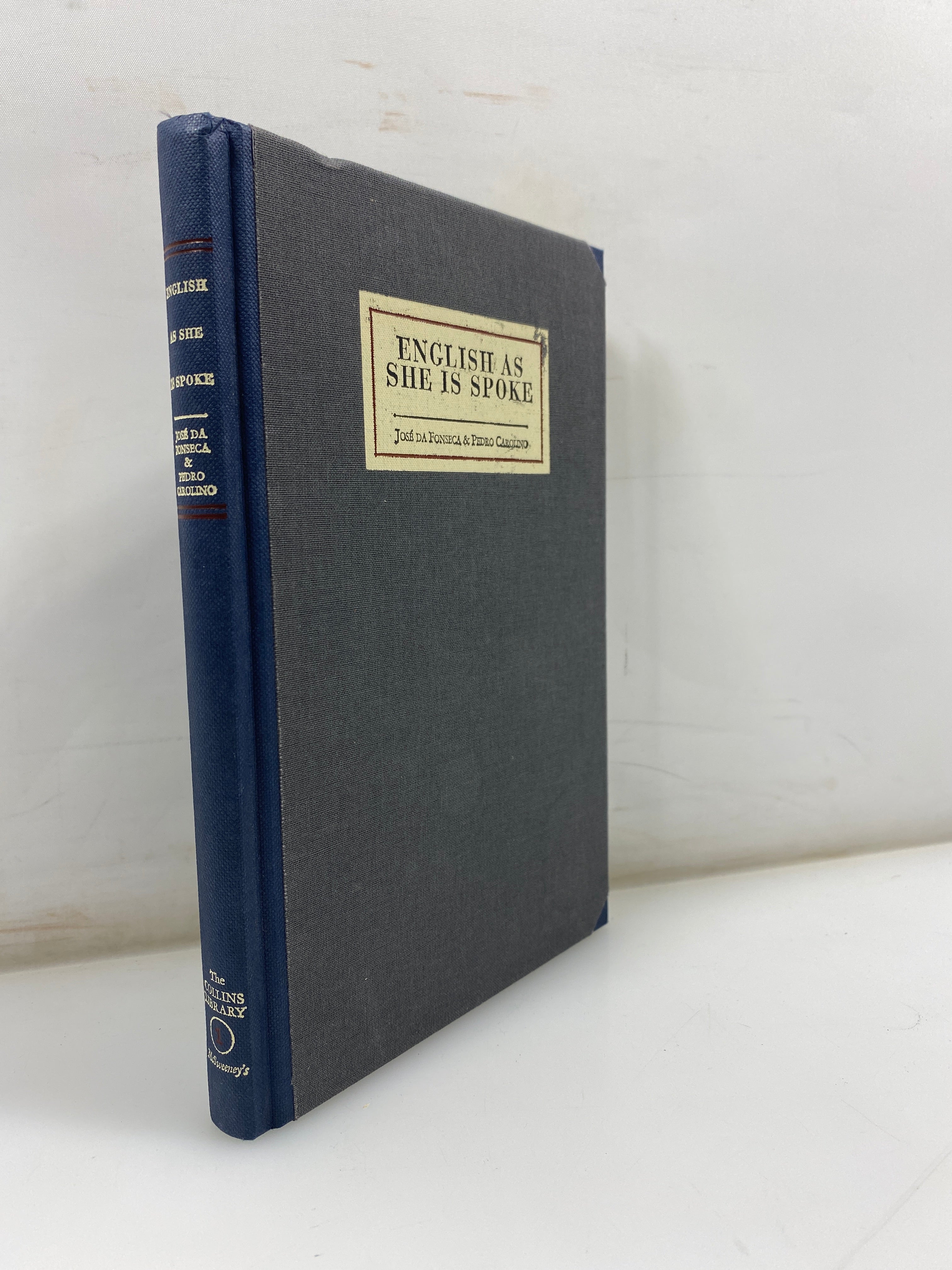 English as She is Spoke Fonseca/Carolina Reprint 2001 HC