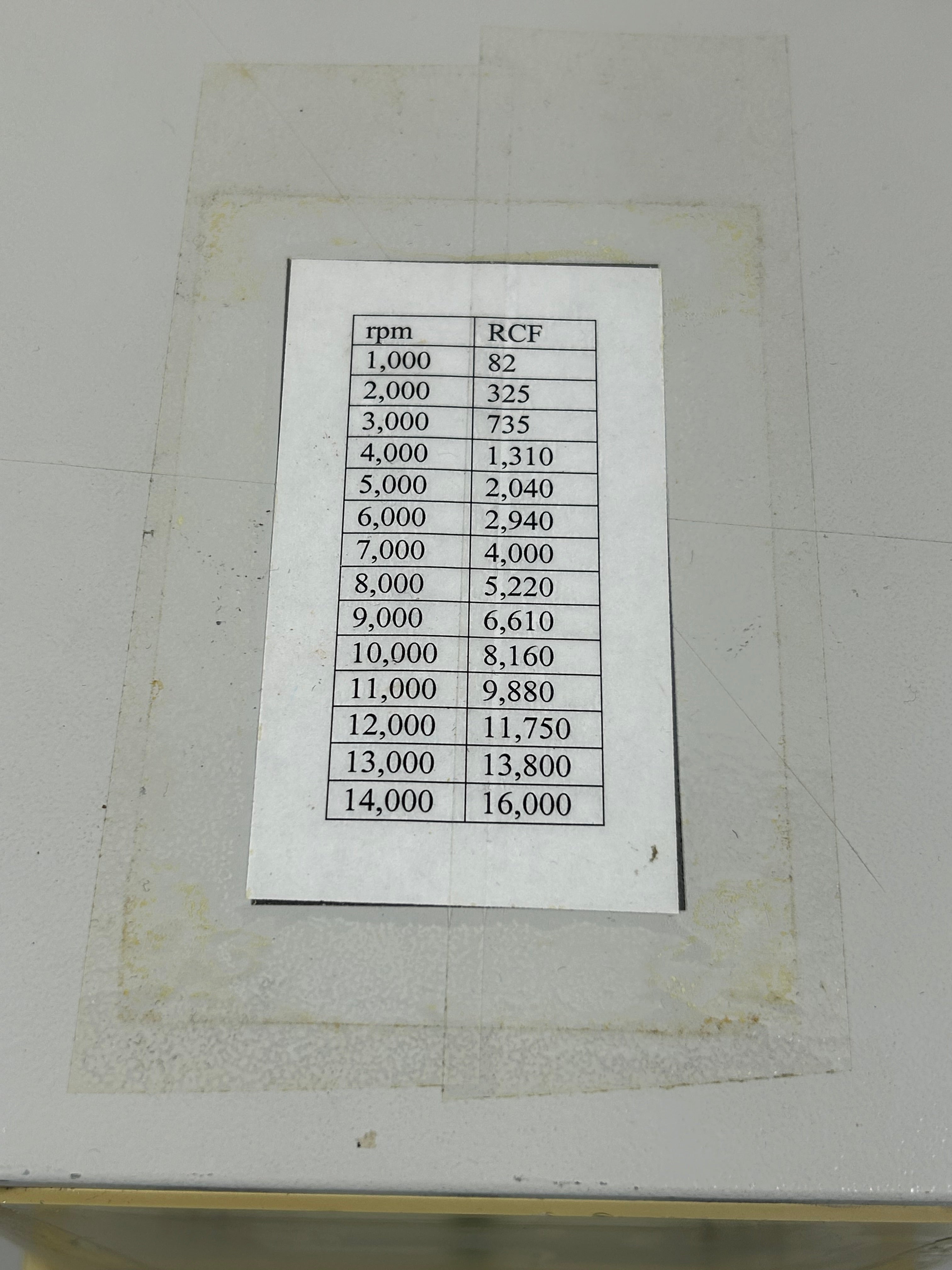Eppendorf Centrifuge 5415C