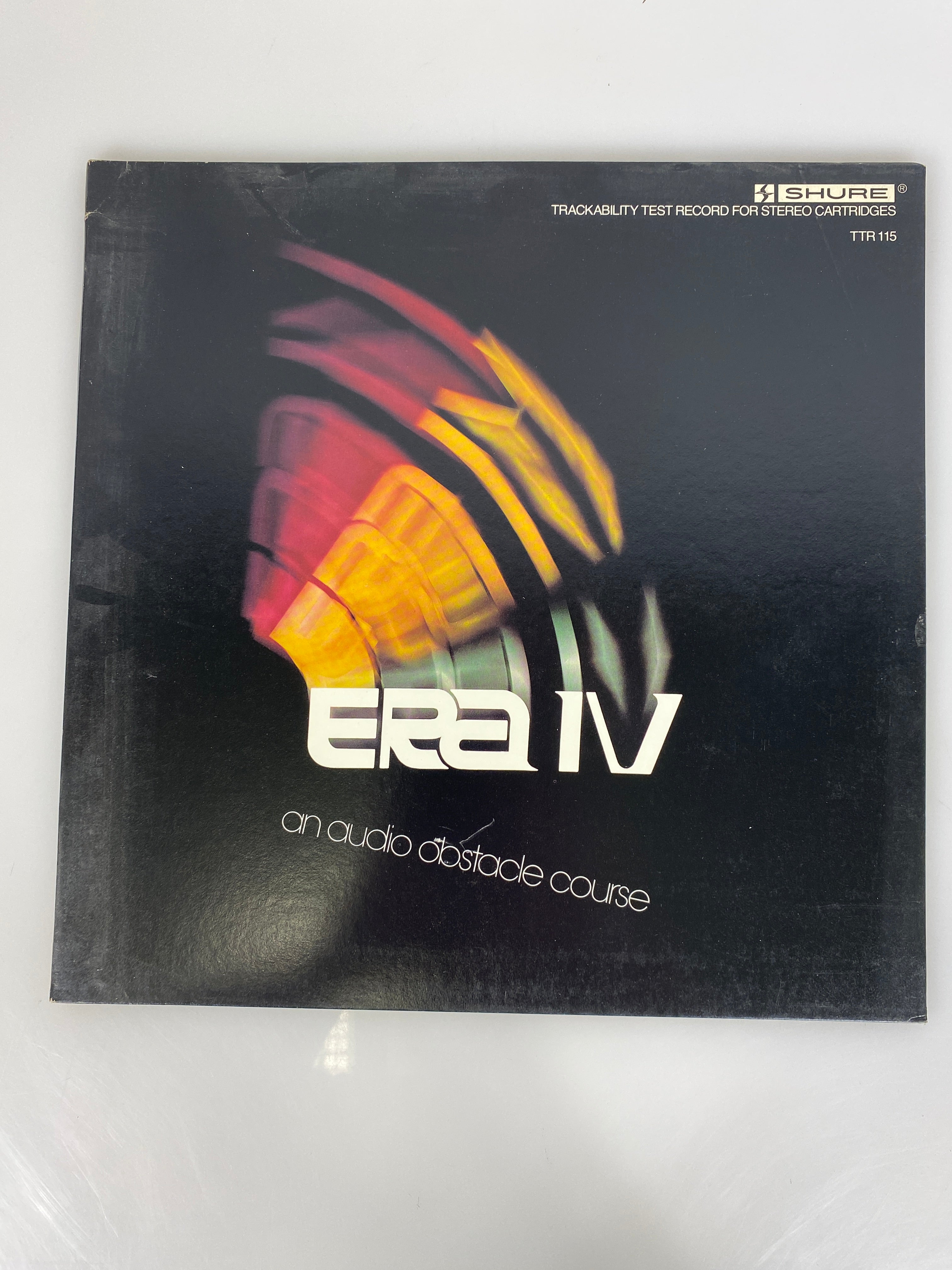 Era IV Audio Obstacle Course Test Record (1977) Vinyl Record