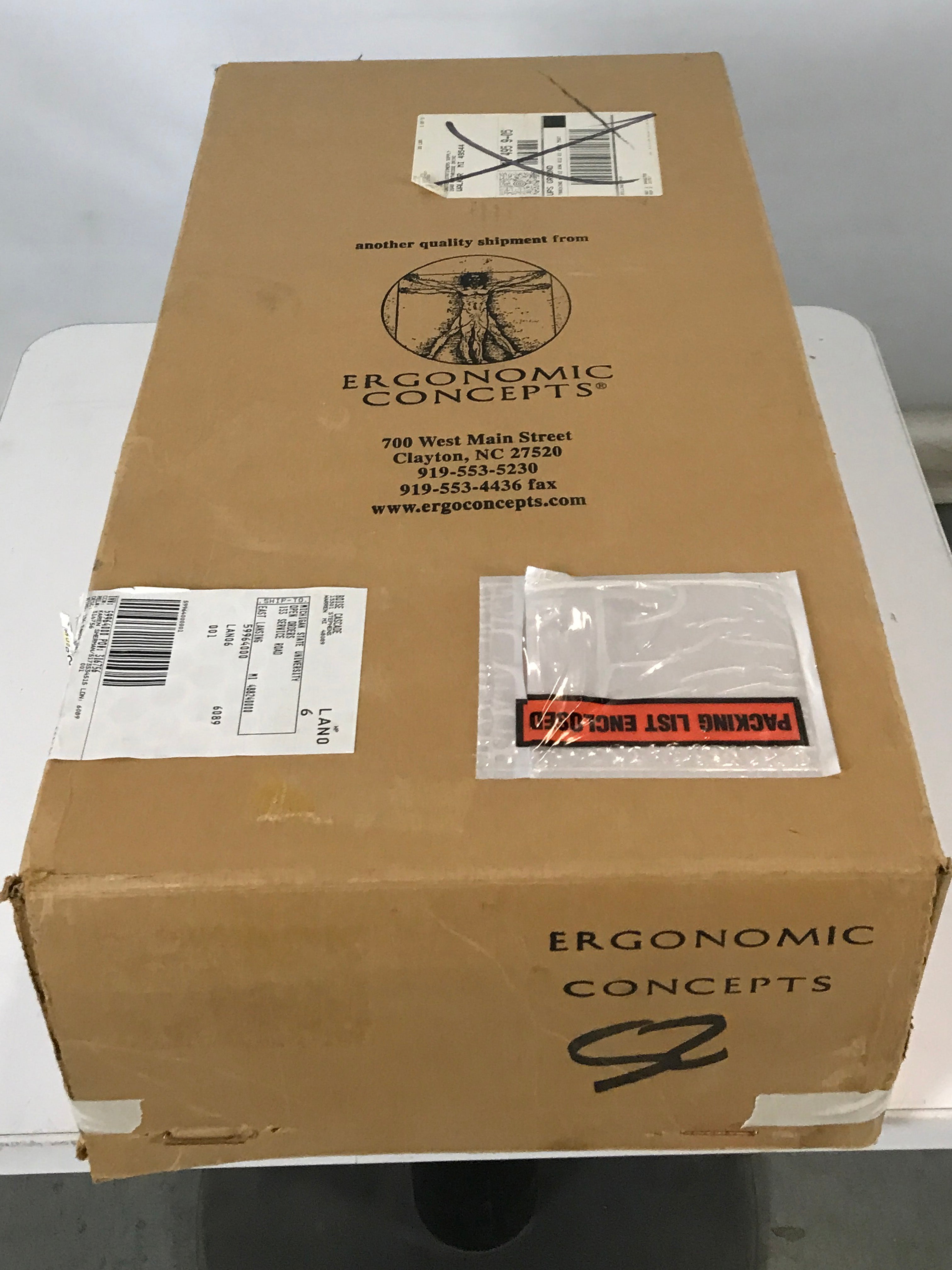Ergonomic Concepts Articulating Keyboard Platform